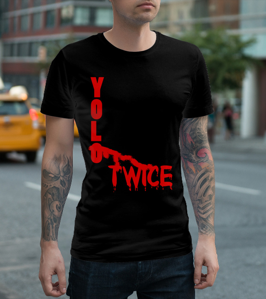 YOLO You Only Live Twice Zombie T-Shirt