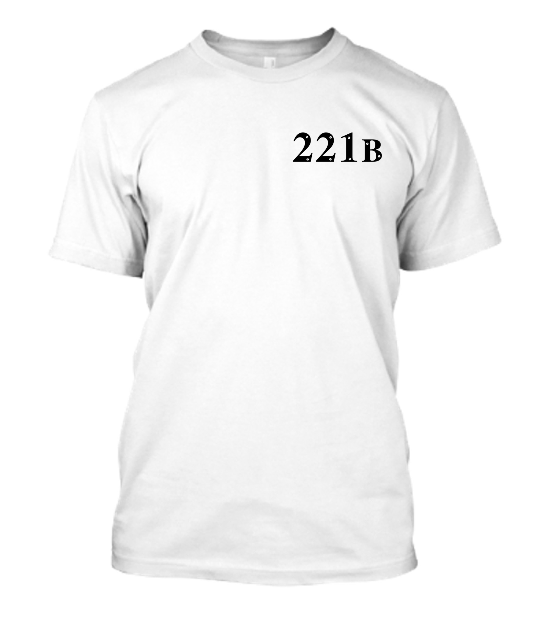 221B Baker Street Sherlock Holmes Address T-Shirt