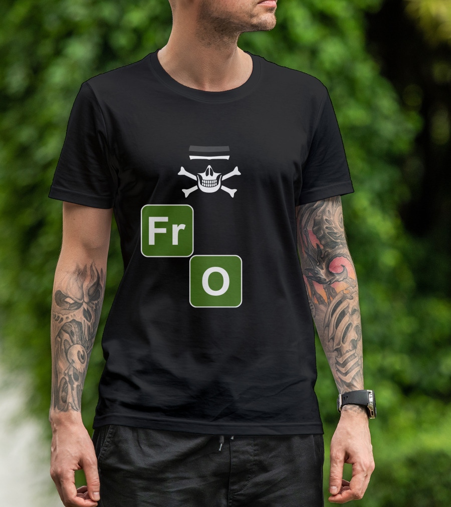 Freak Out I'm The Danger Skull Hat Bones T-Shirt