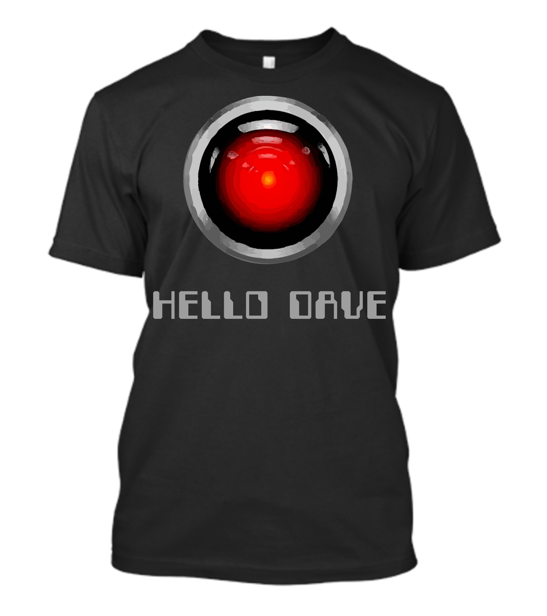 Hello Dave HAL 9000 2001 Space Odyssey T-Shirt