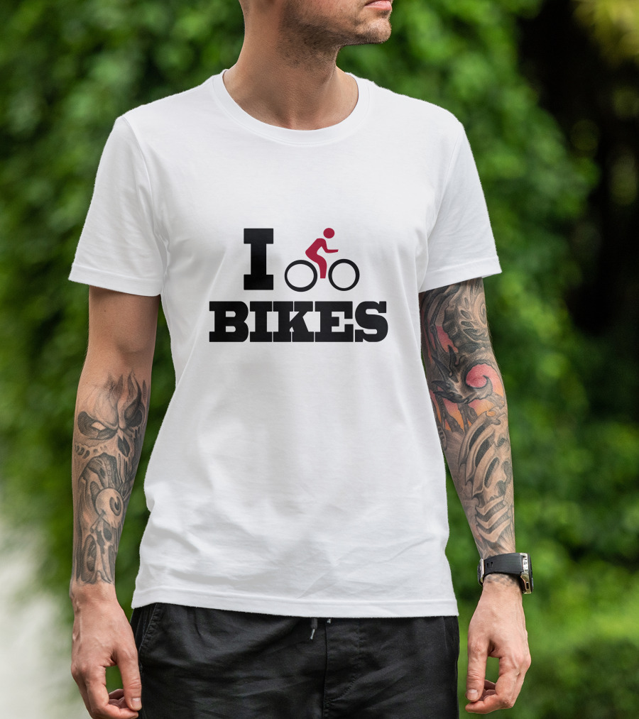 I Love Bikes T-Shirt