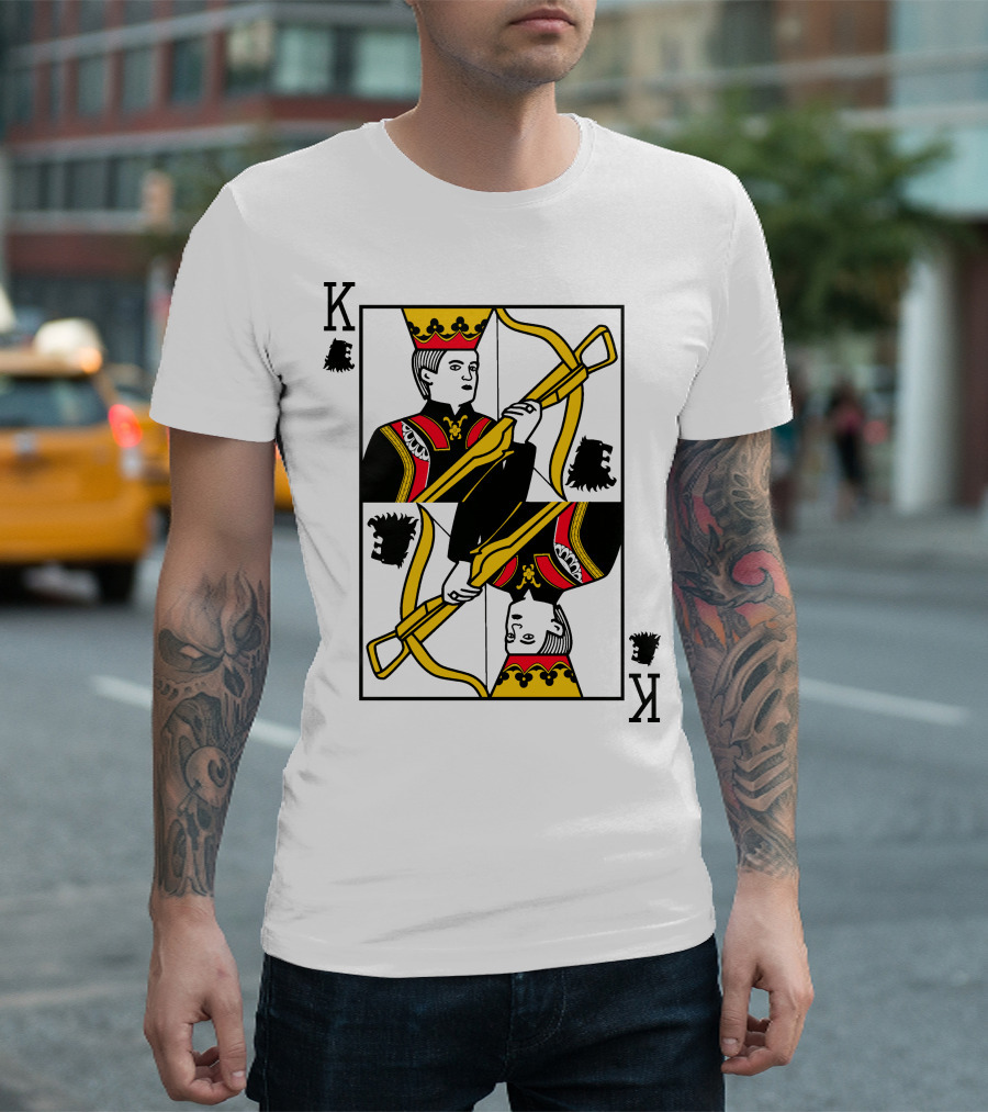 King Joffrey Game of Thrones Card Style Monarch T-Shirt