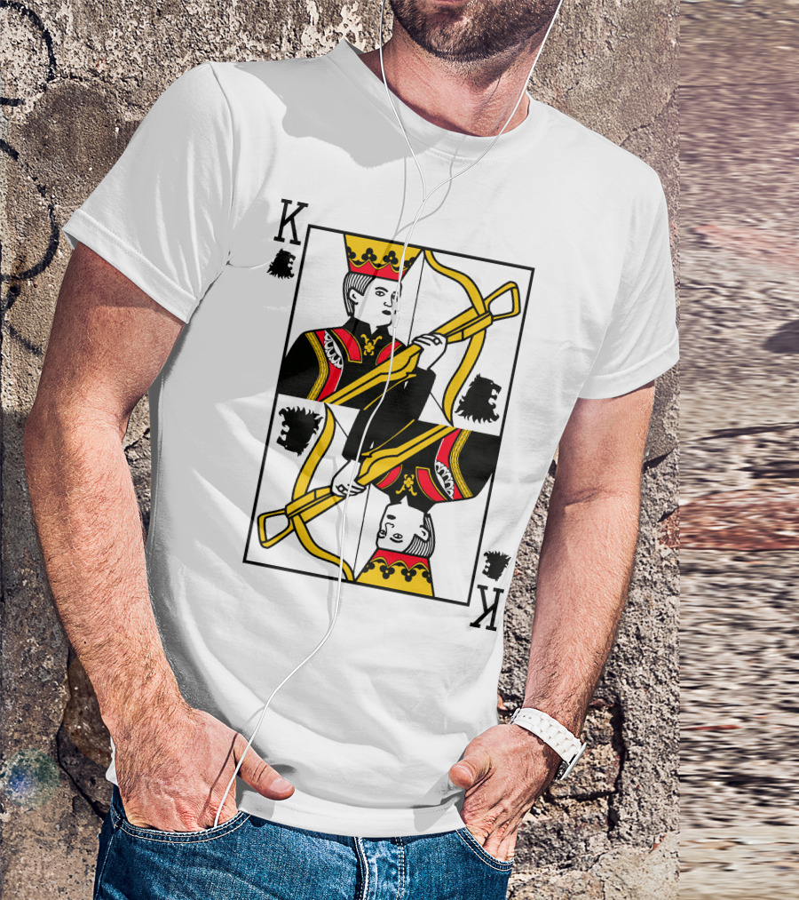 King Joffrey Game Of Thrones Card Style Monarch T-Shirt