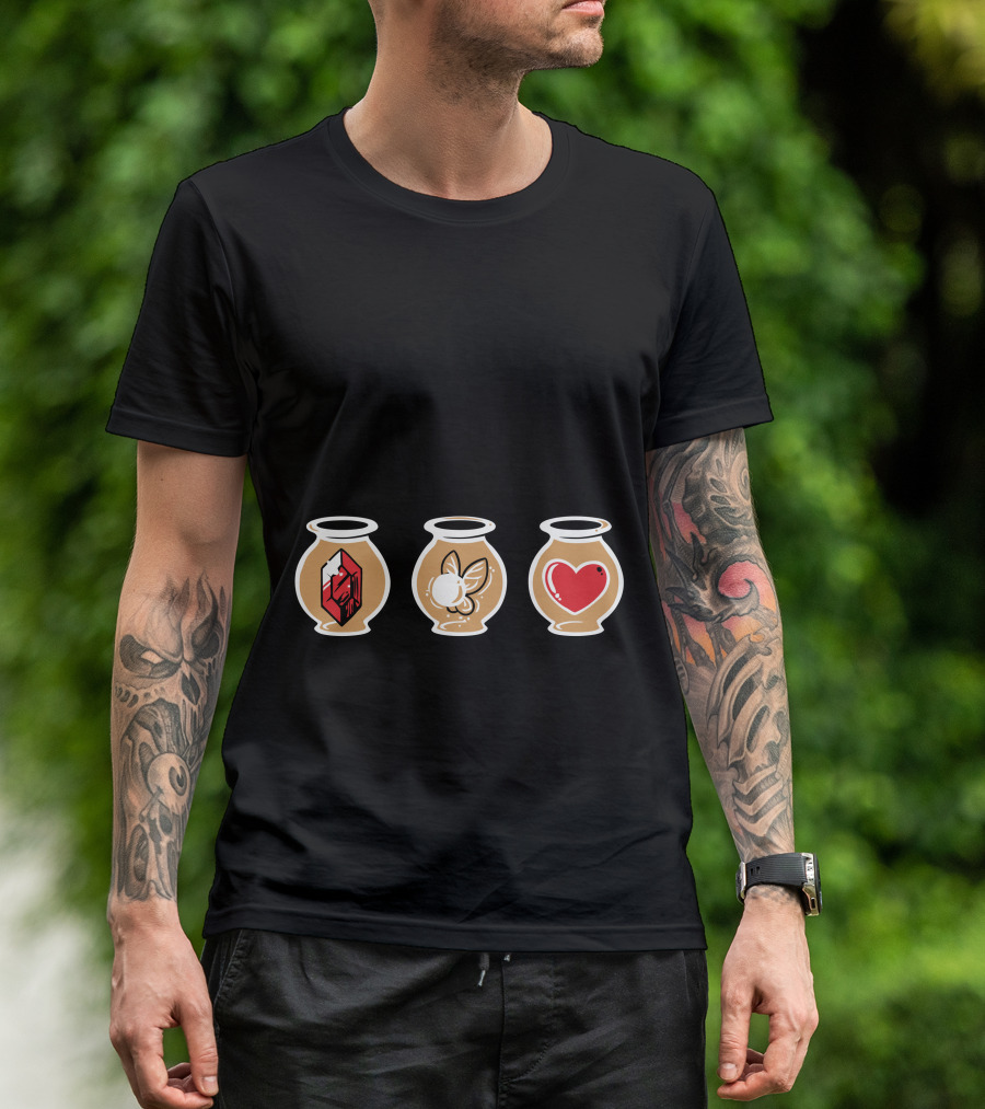 Good Things Come To Those Who Break Clay Pots Heart Gem Fairy T-Shirt