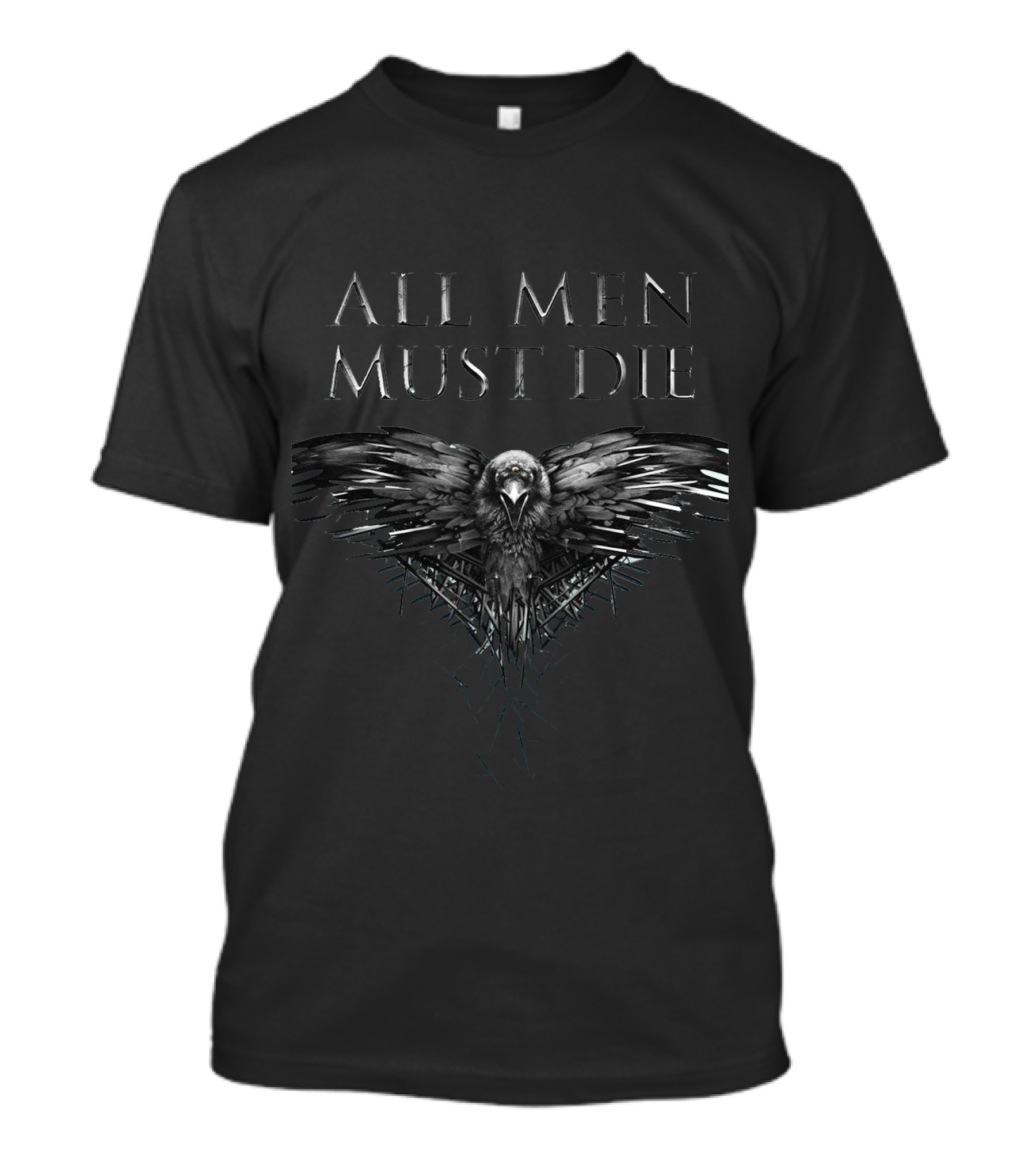 All Men Must Die Three-Eyed Raven Game Of Thrones T-Shirt