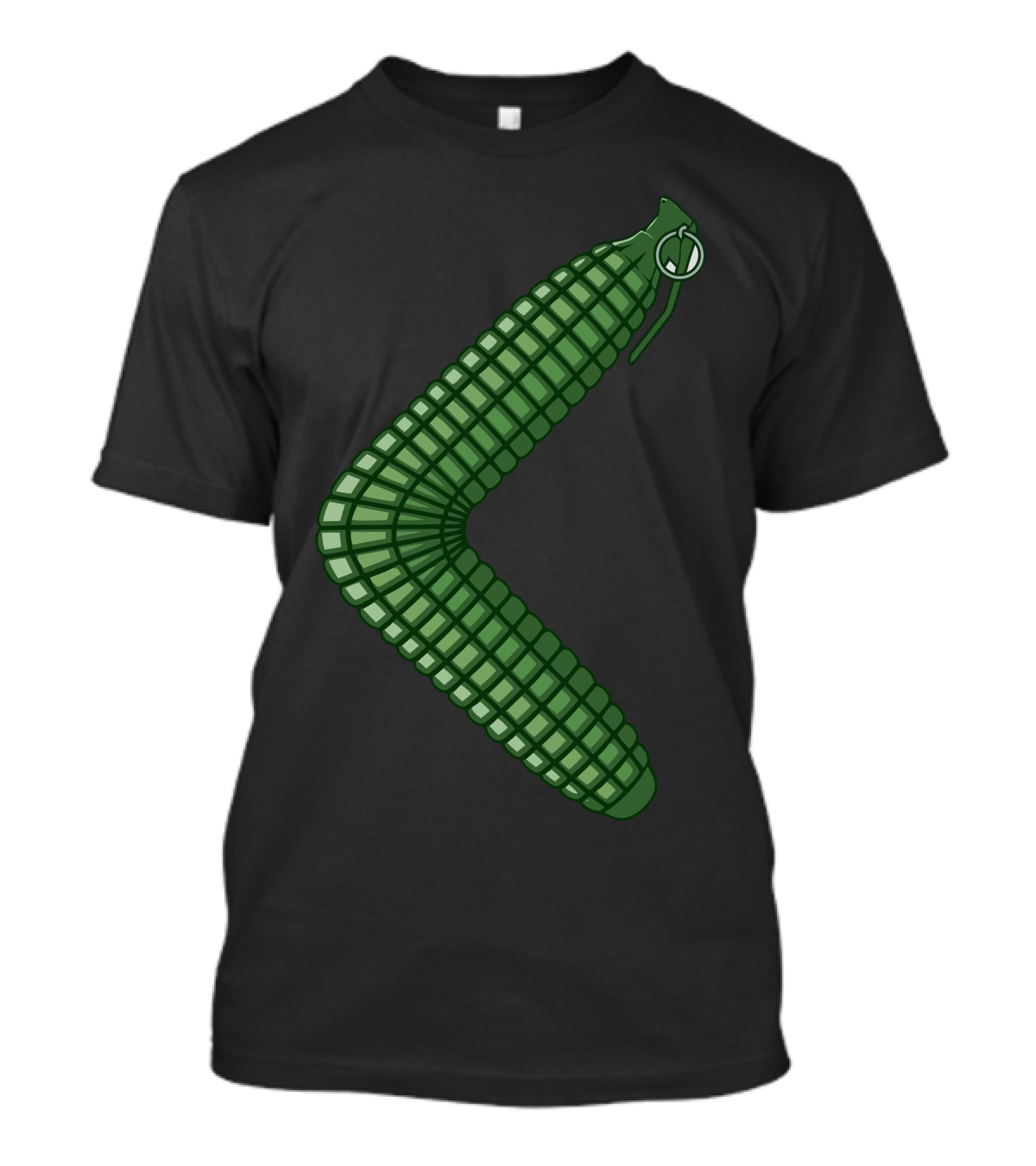 Grenaderang Corn Boomerang Grenade Fusion T-Shirt