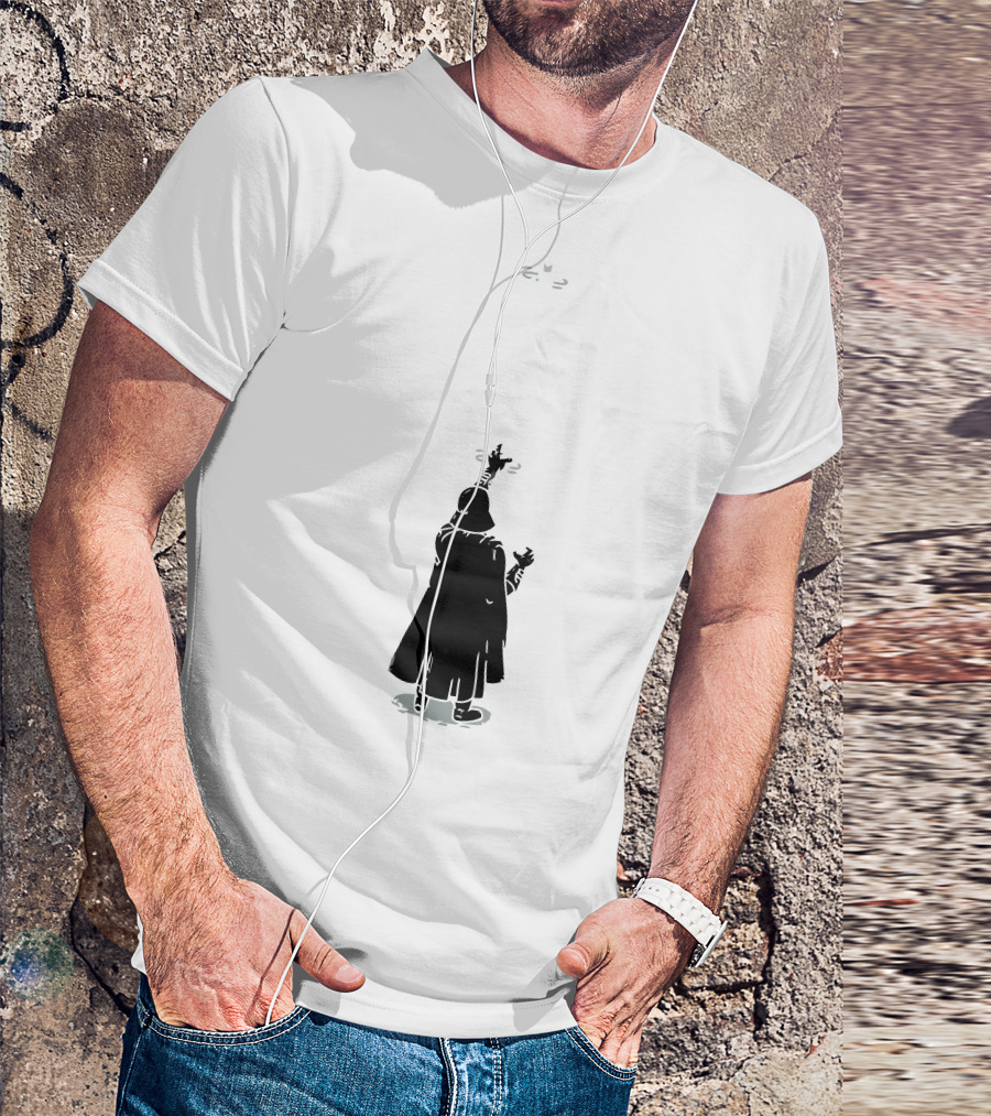 Household Uses Darth Vader Light Bulb Drone T-Shirt