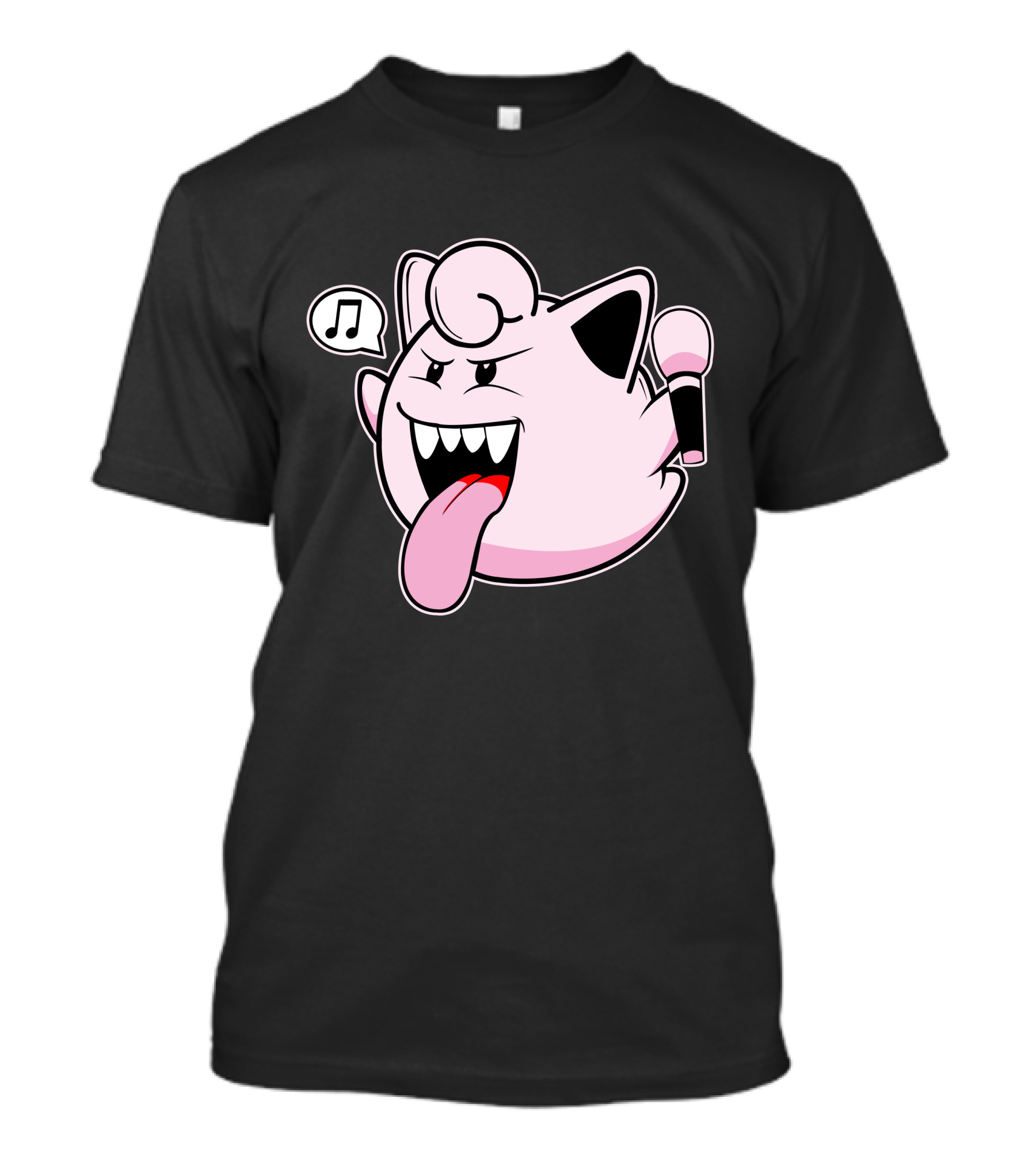 Jigglyboo Musical Note Cartoon T-Shirt