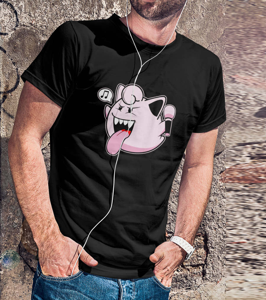 Jigglyboo Musical Note Cartoon T-Shirt