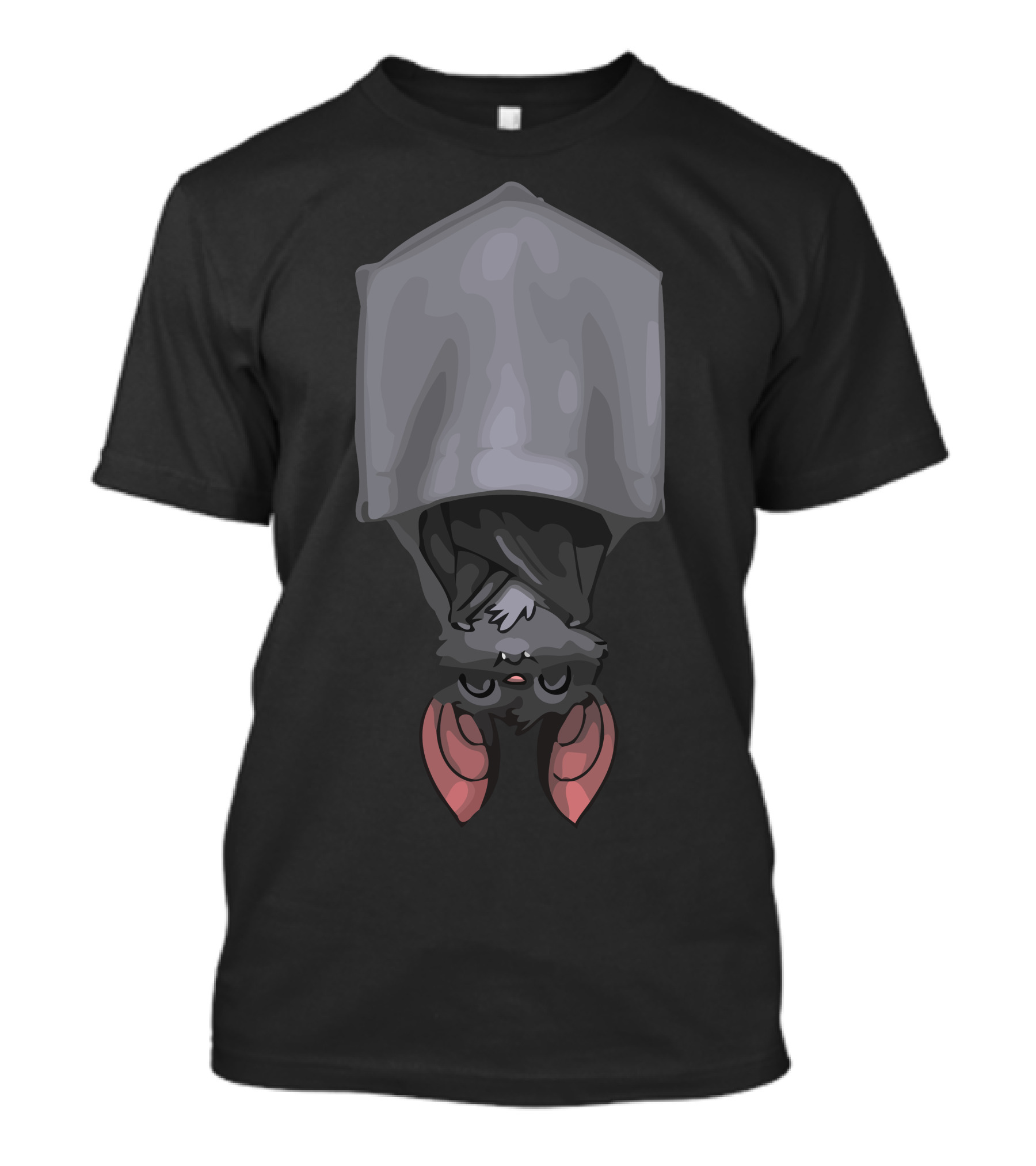 Perfectly Upside Down Hanging Bat T-Shirt