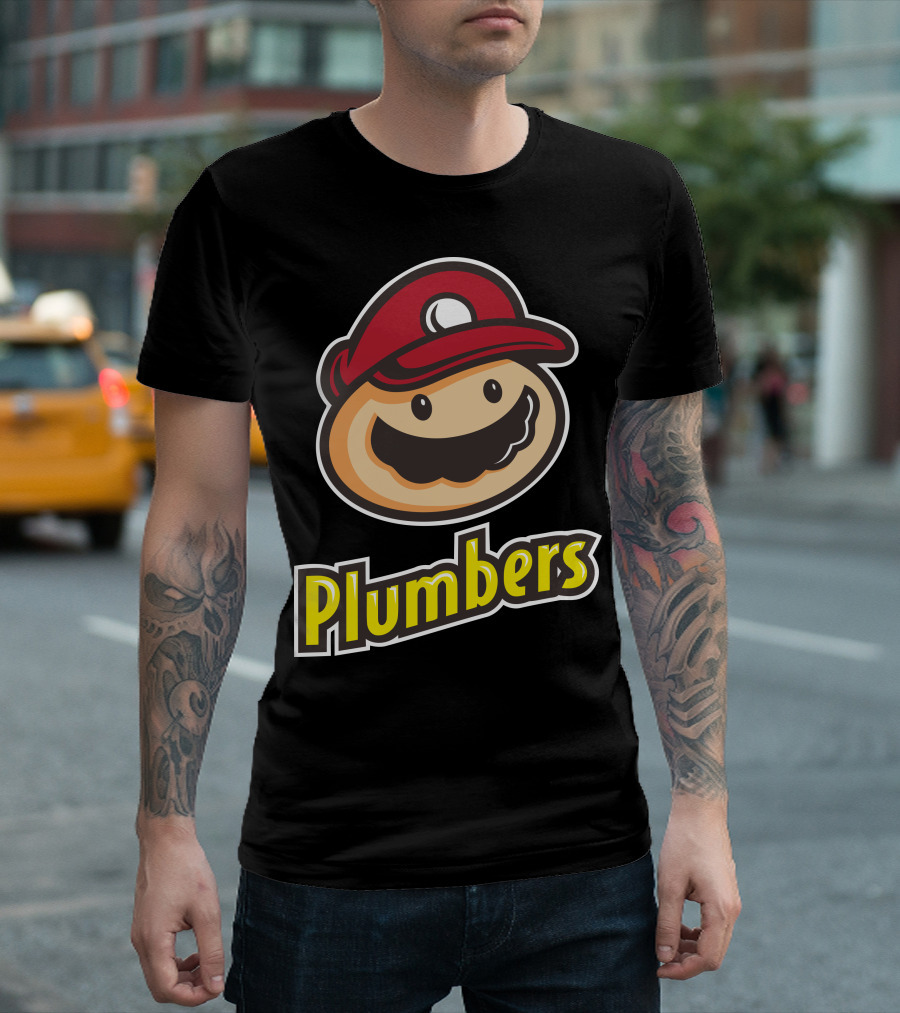 Plumbers Mushroom Cap Nostalgia T-Shirt