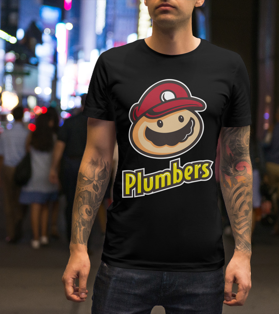 Plumbers Mushroom Cap Nostalgia T-Shirt