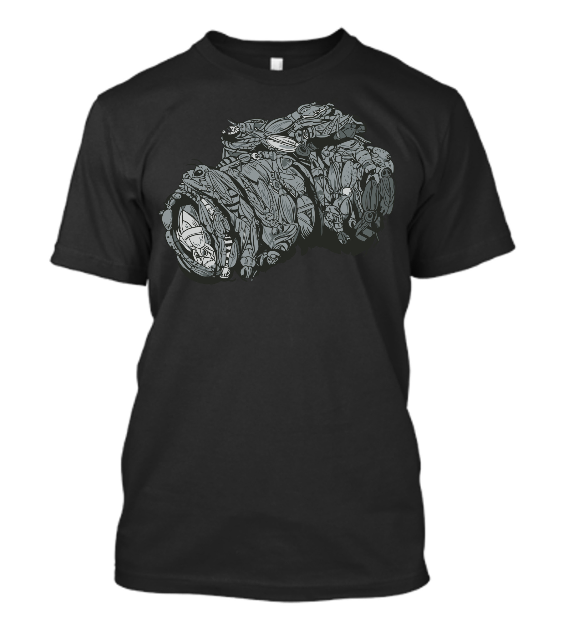 Shutterbug Camera Lens Made Of Insects T-Shirt