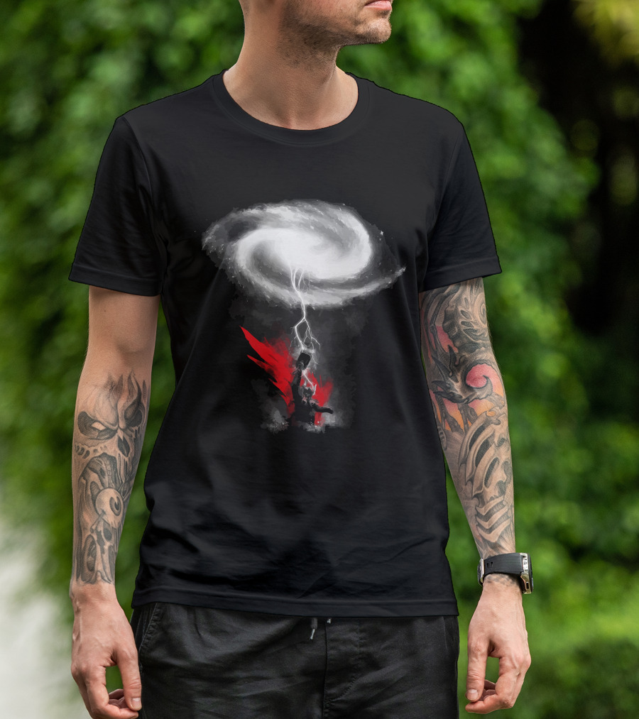 The Mightiest Storm Lightning Warrior T-Shirt
