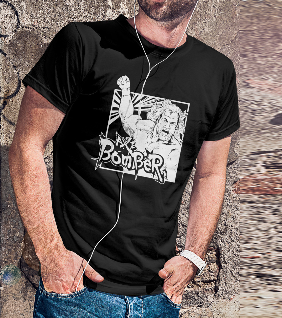 Axe Bomber Wrestling Icon T-Shirt