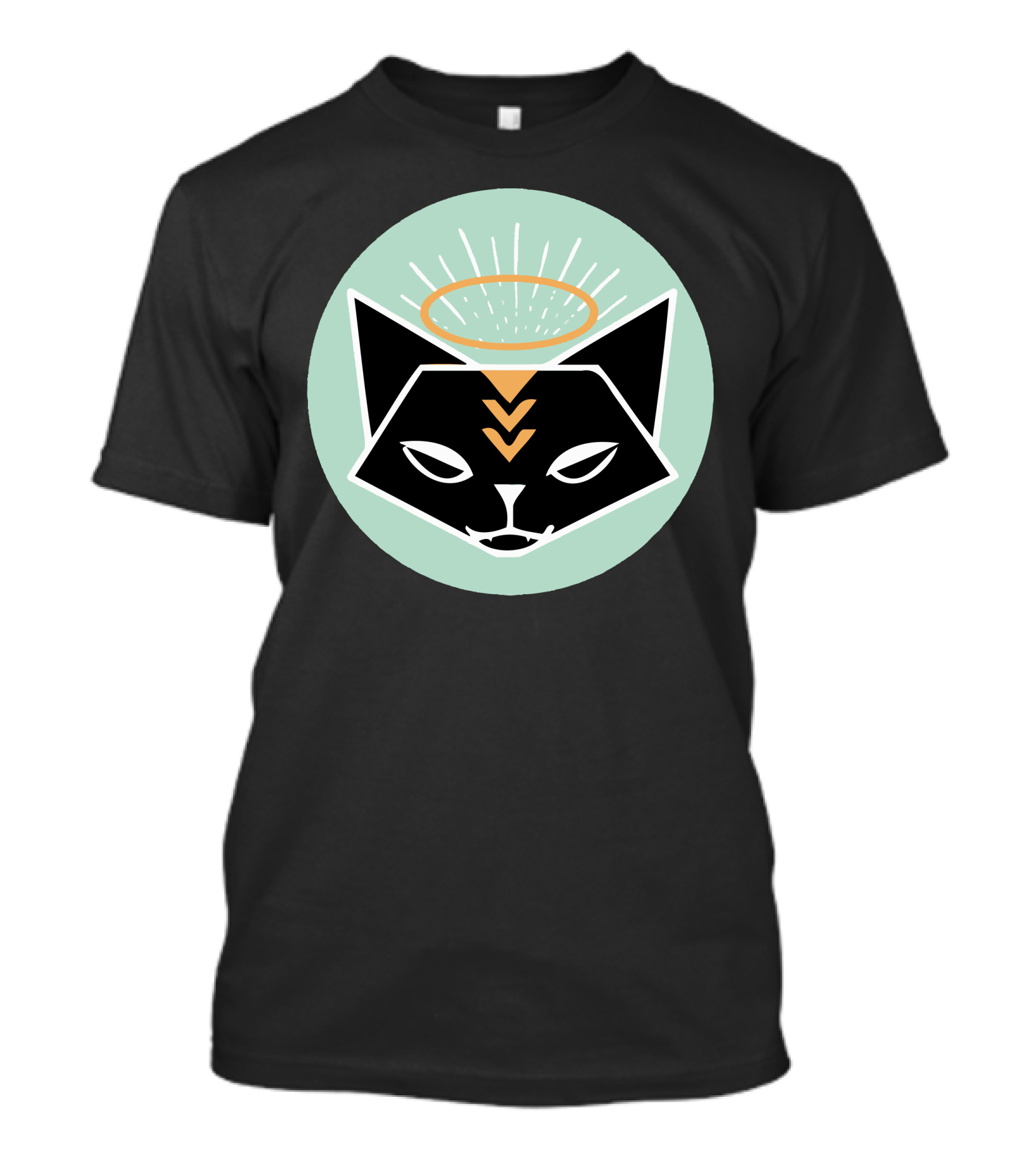 Cat Tribe Sacred Halo T-Shirt