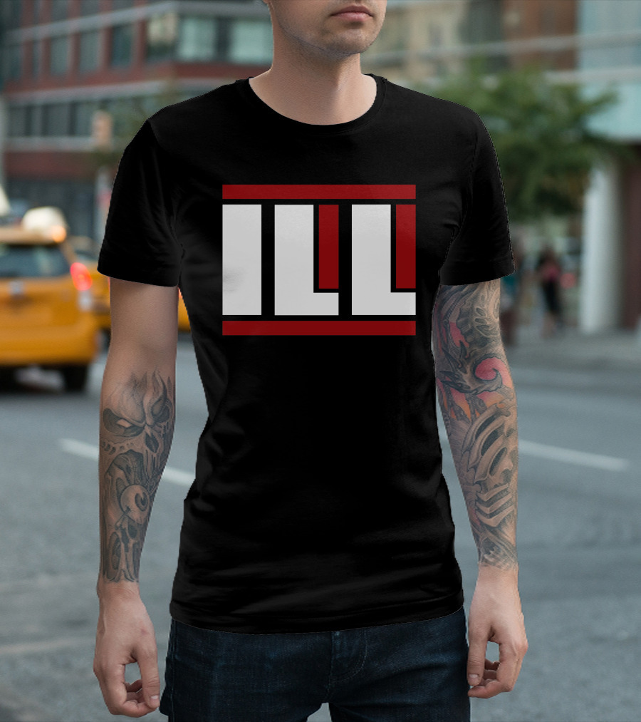 Ill Two Four Illinois Fighting Illini Basketball T-Shirt