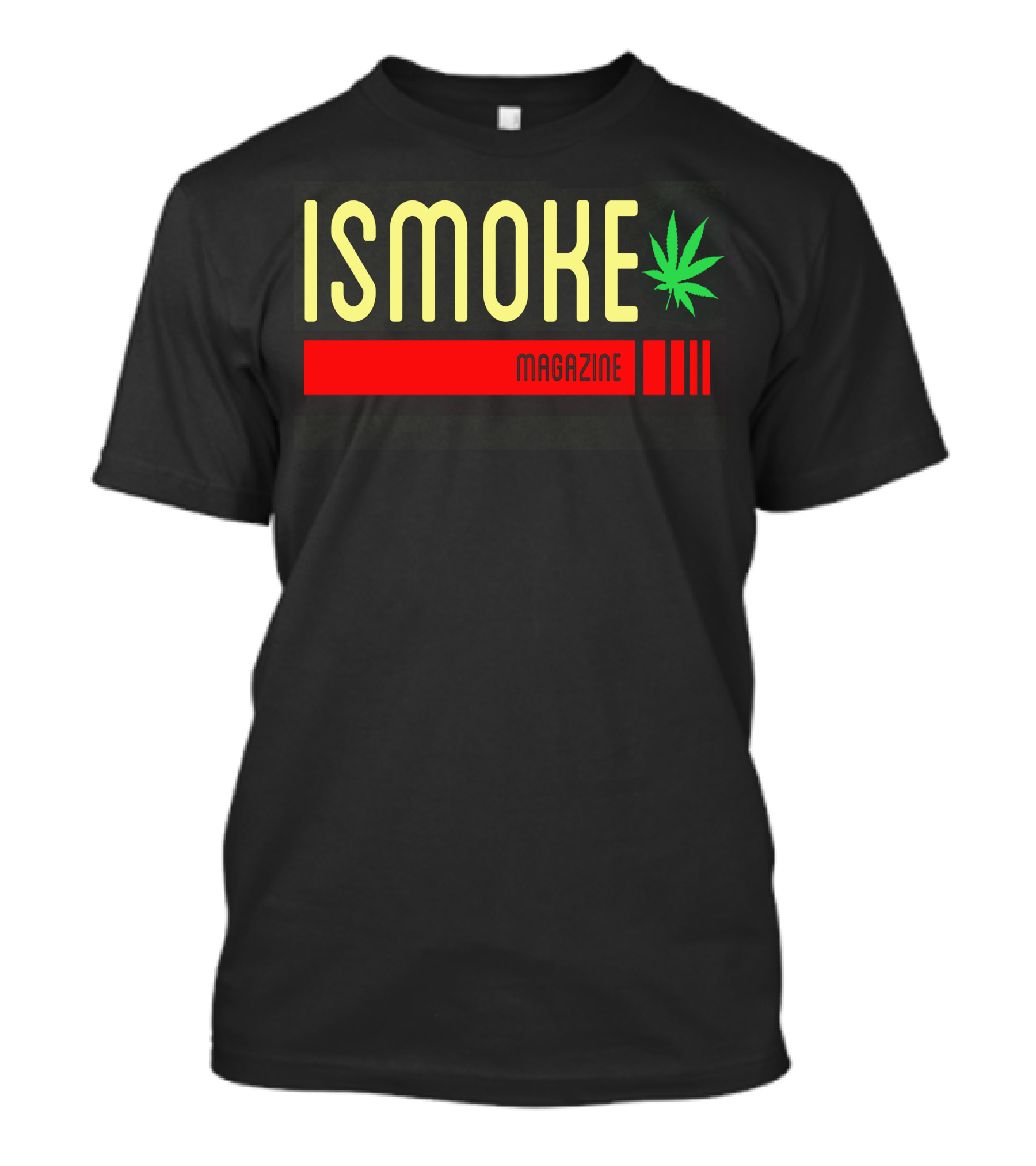 ISMOKE Magazine Cannabis Leaf T-Shirt