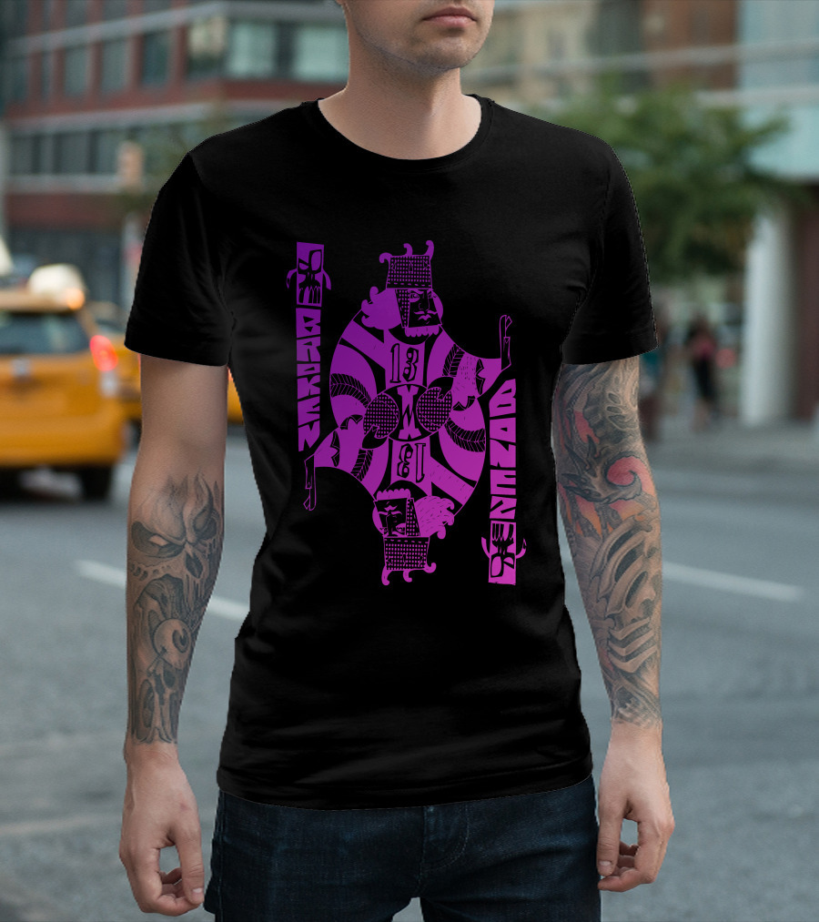 Broken Bones Rugby King Purple Icon 13 T-Shirt