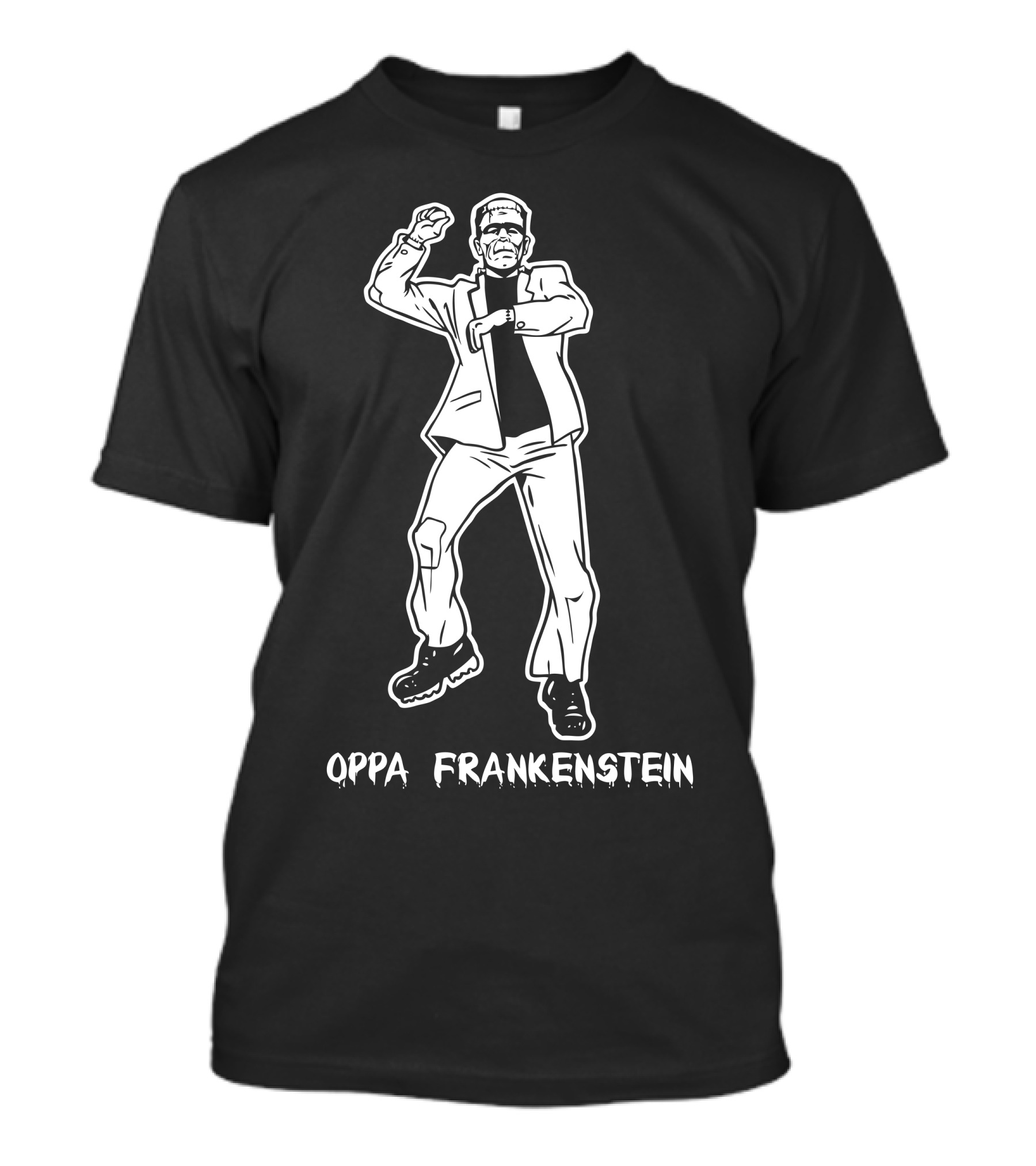 Oppa Frankenstein Monster Dance Pose Fun T-Shirt