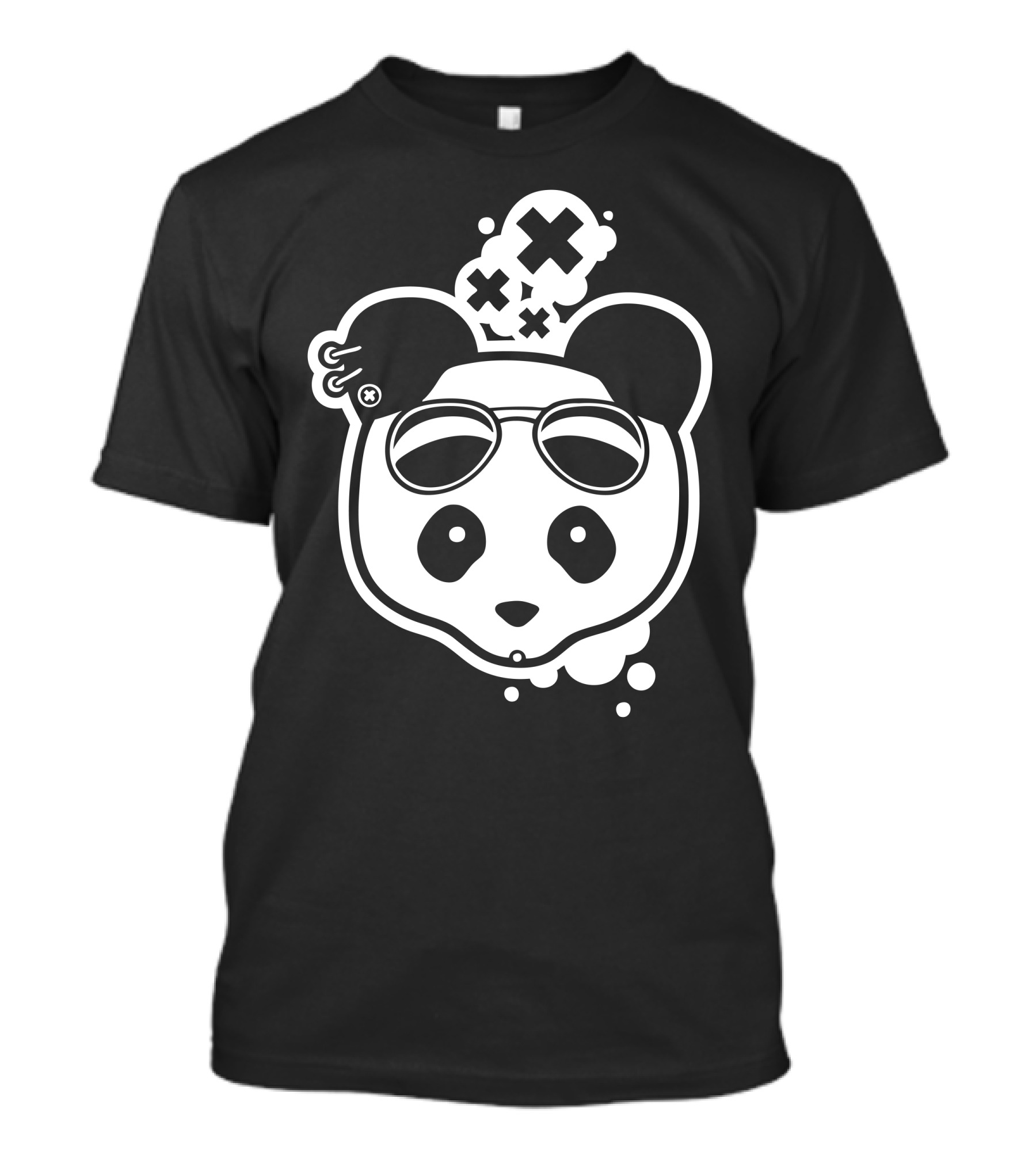 Super Hippies Panda Funky Iconic T-Shirt