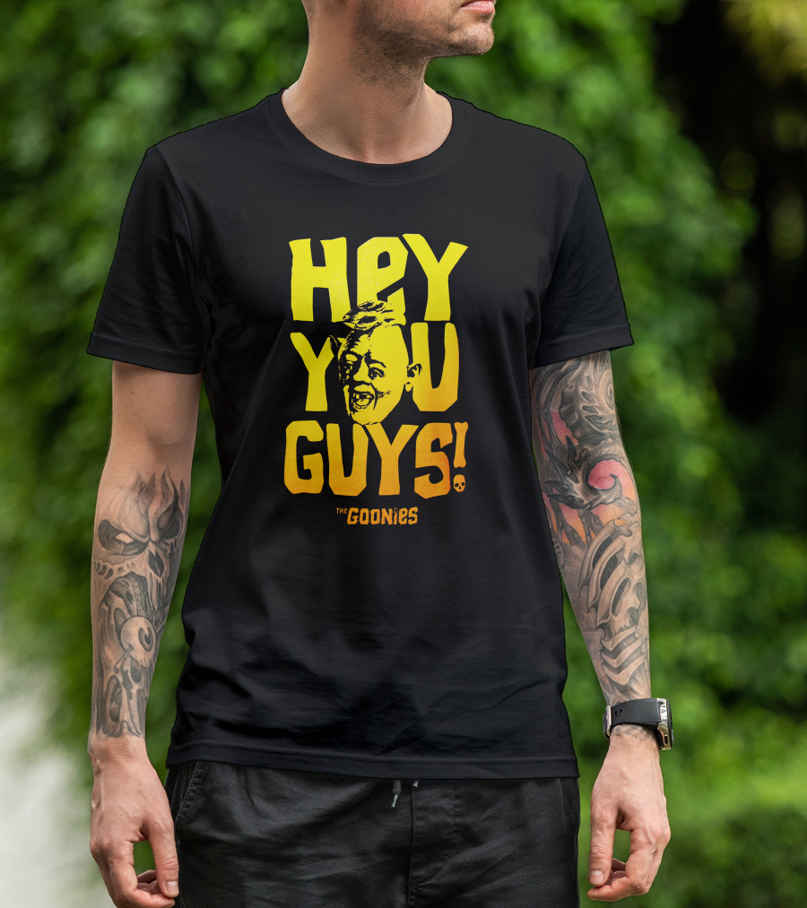 Hey You Guys The Goonies Skull T-Shirt