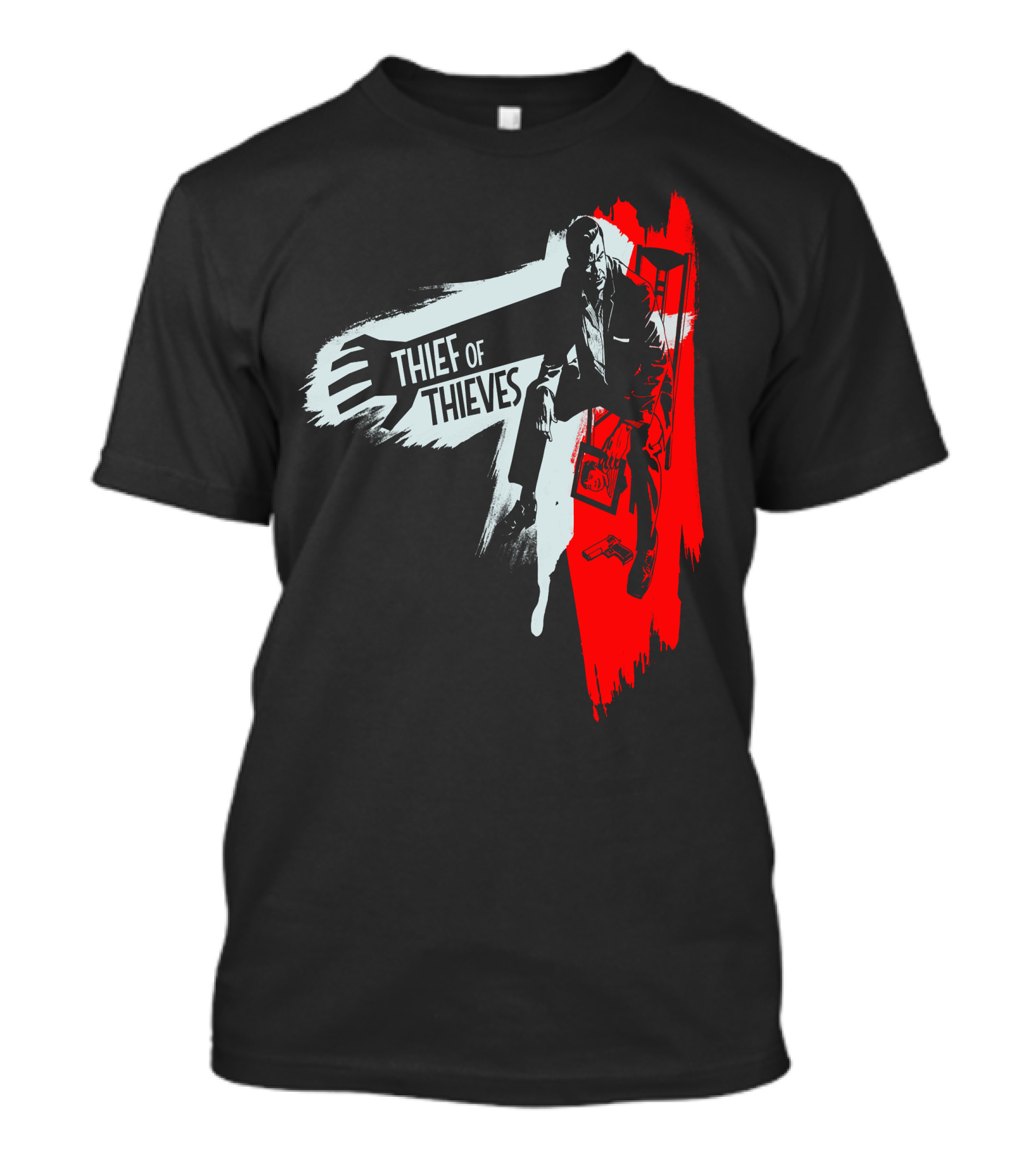 Thief Of Thieves Comic Book Style Noir Heist T-Shirt