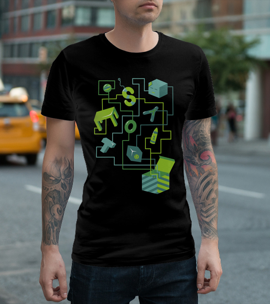 S O T 1 Toys Box Cube Maze T-Shirt