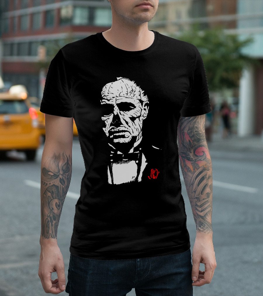 Zombie Brando The Zomfather Mafia Horror Mashup T-Shirt