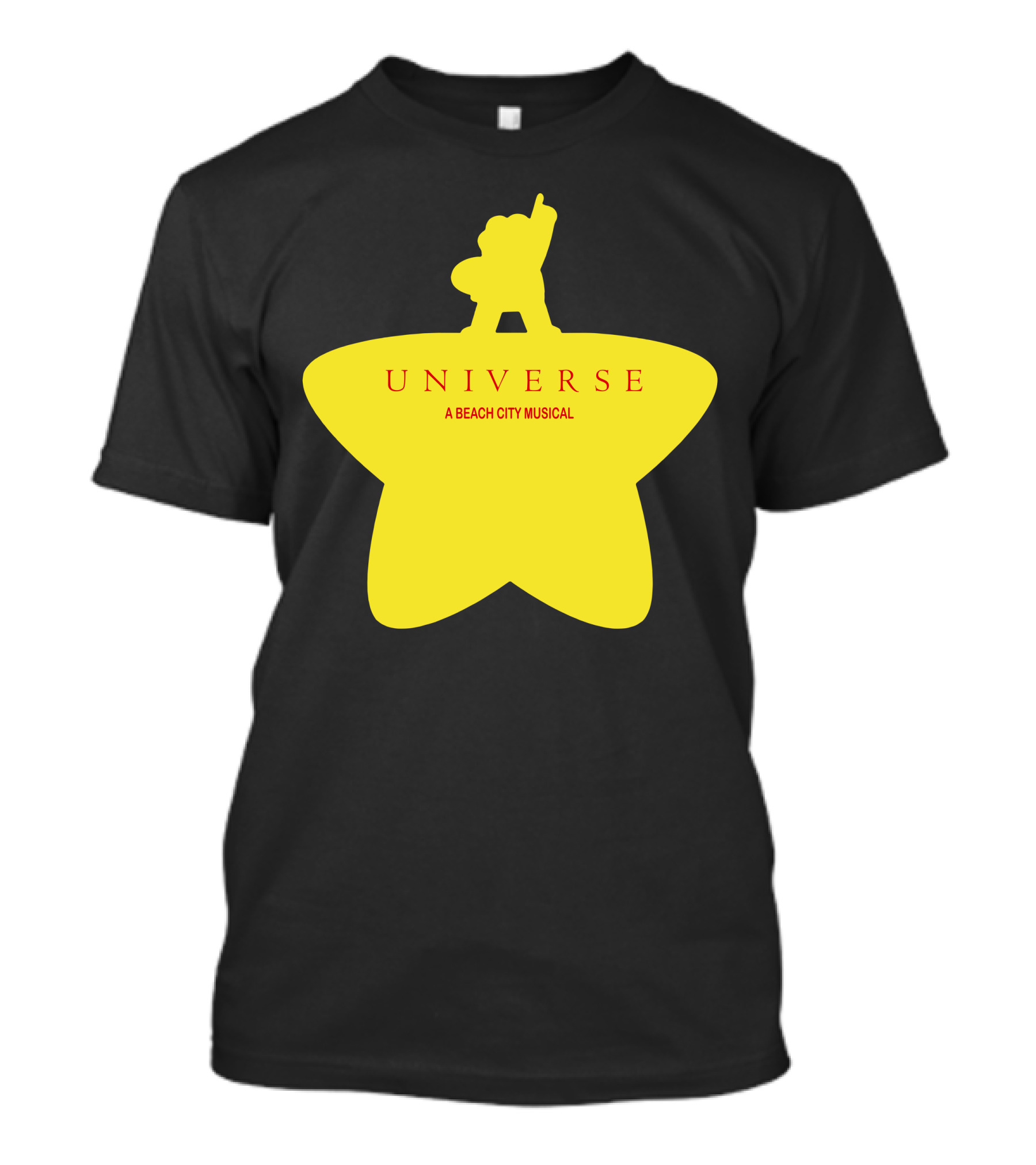 Steven Universe A Beach City Musical Yellow Star T-Shirt