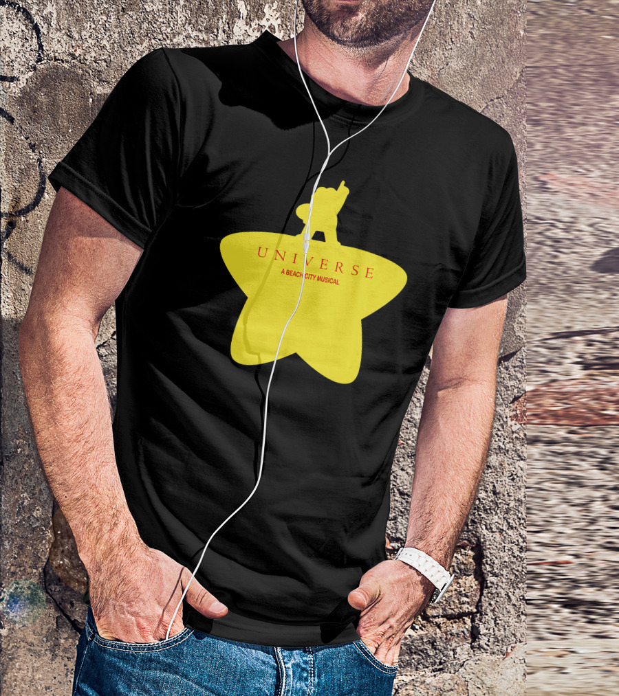 Steven Universe A Beach City Musical Yellow Star T-Shirt