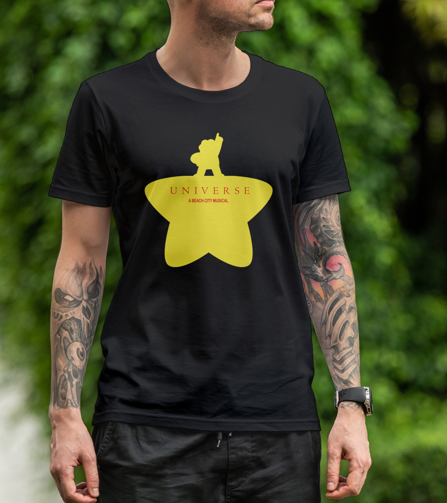Steven Universe A Beach City Musical Yellow Star T-Shirt