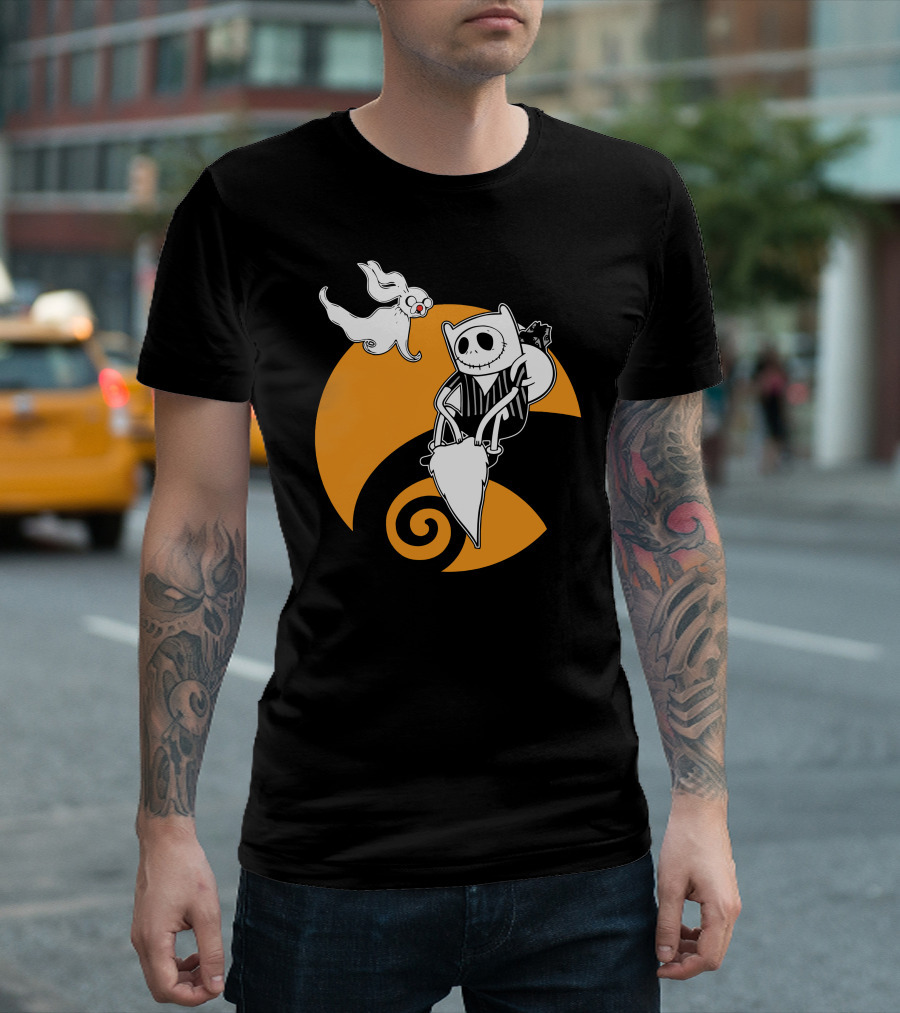 Adventure Before Halloween Spirals Night T-Shirt