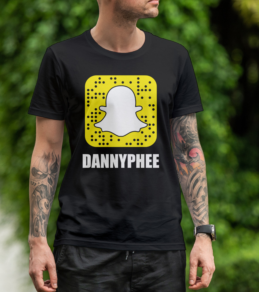 DANNY PHEE Snapchat Ghost T-Shirt