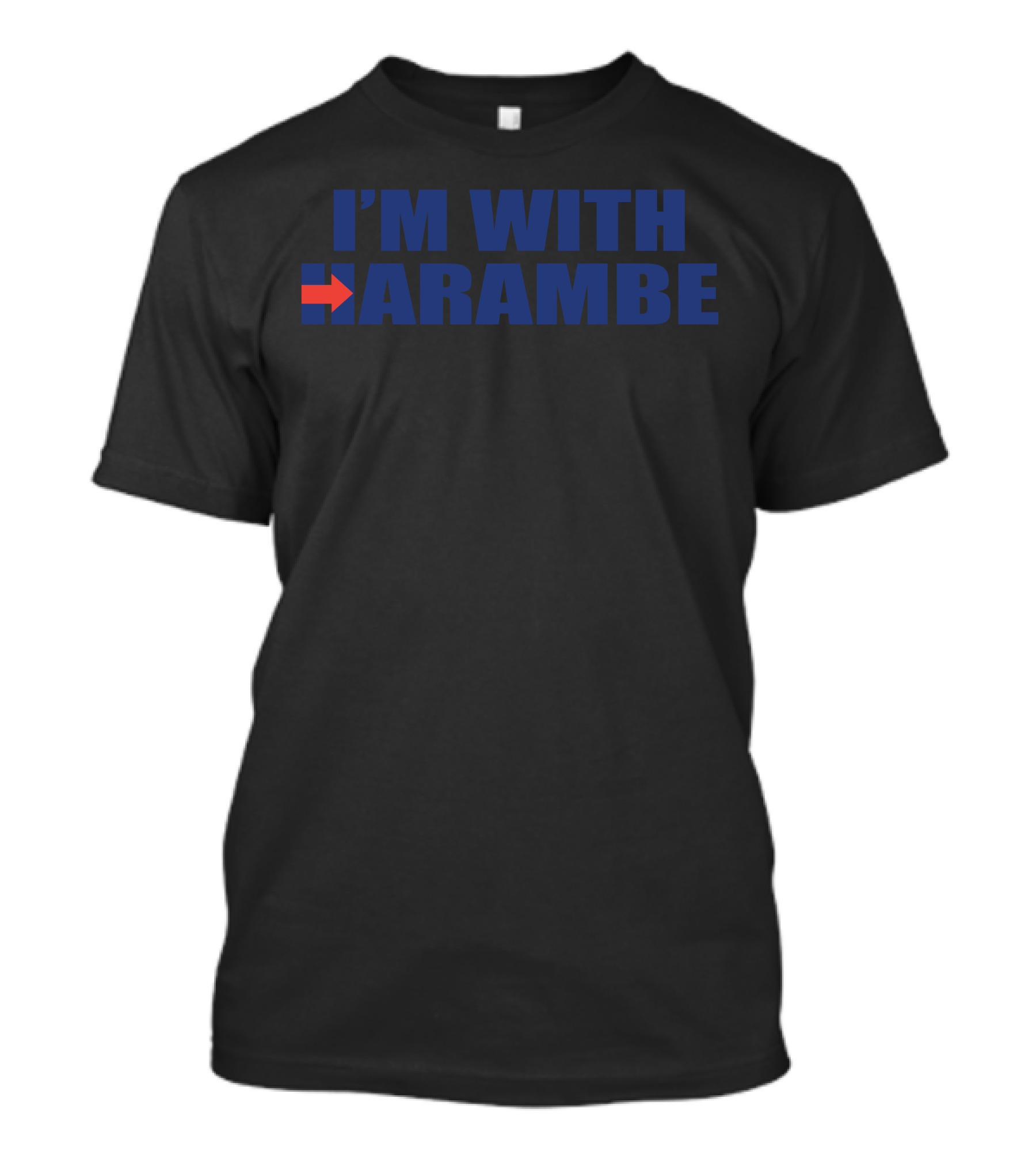 I'M WITH HARAMBE Clinton T-Shirt