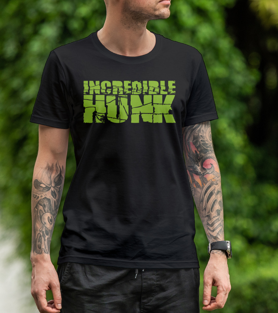 Incredible Hunk - Bold Green T-Shirt