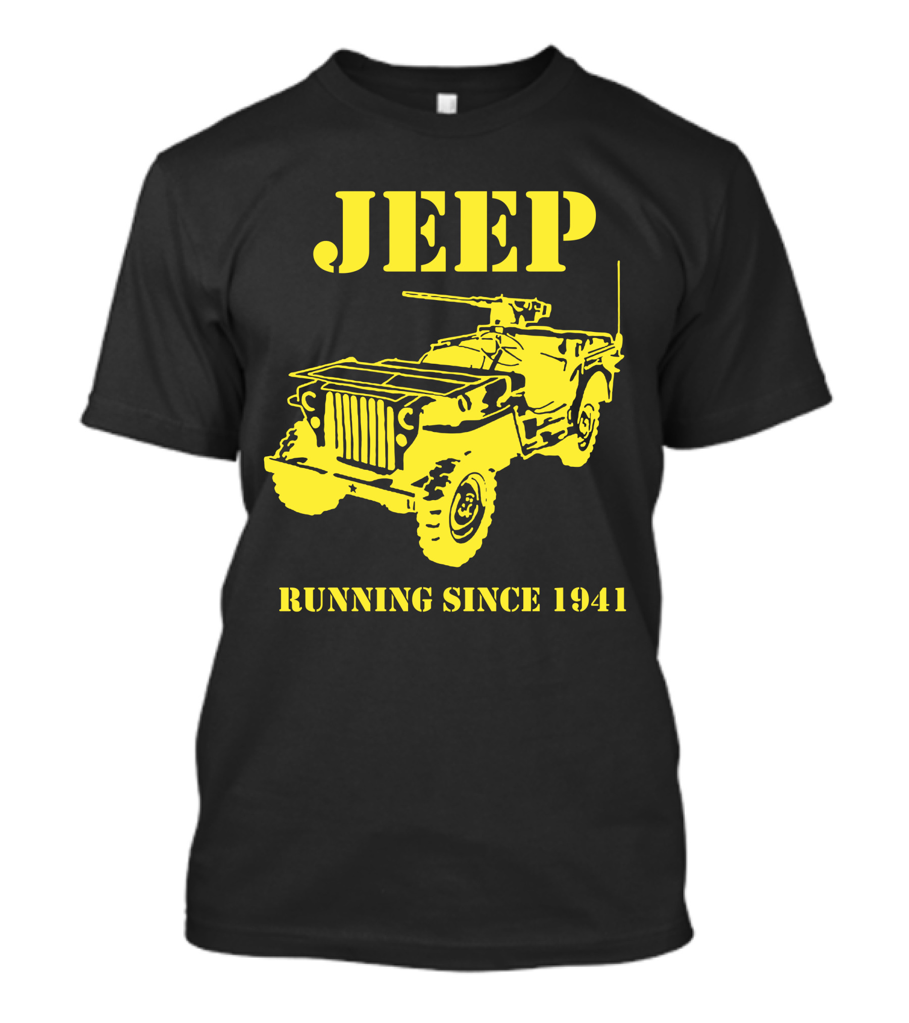 Jeep Running Since 1941 Army Vehicle Vintage T-Shirt