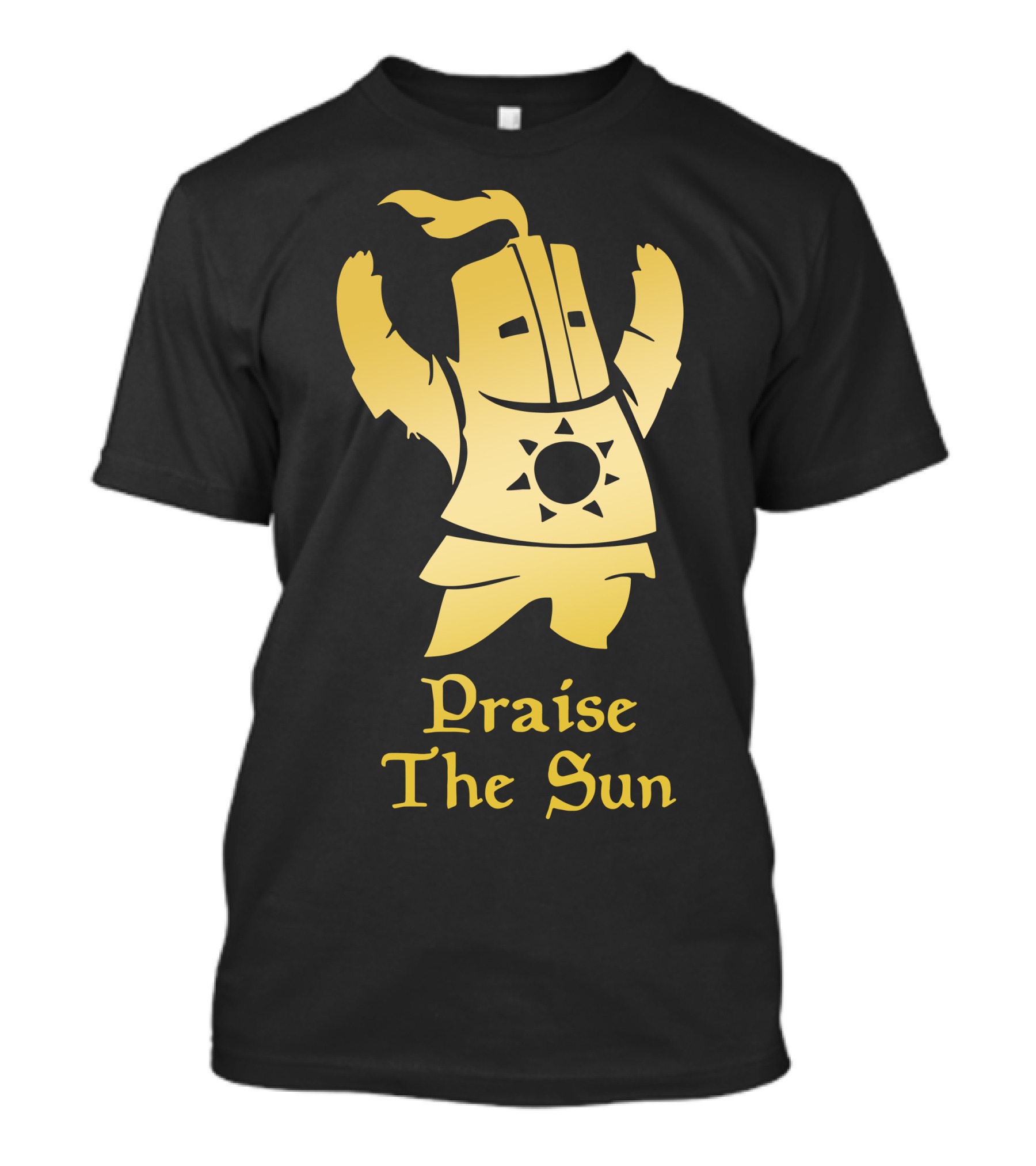 Praise The Sun Dark Souls Knight Fan T-Shirt