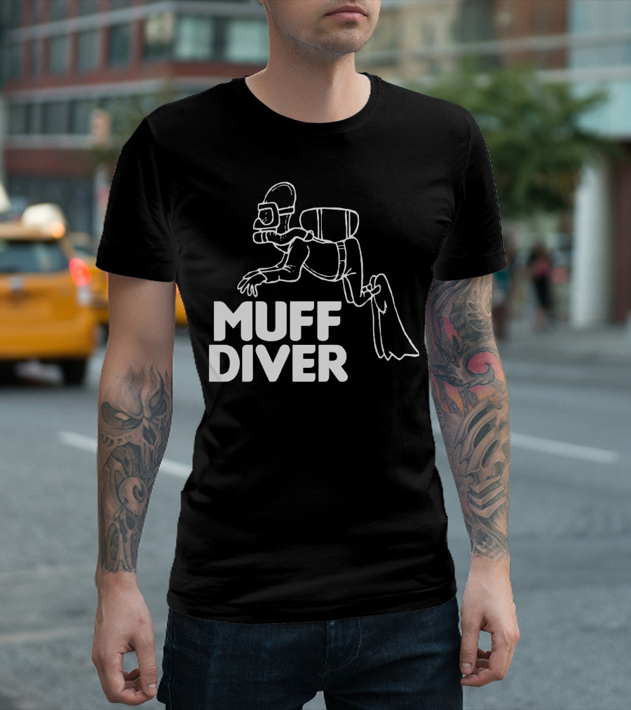 MUFF DIVER Scuba Diver T-Shirt