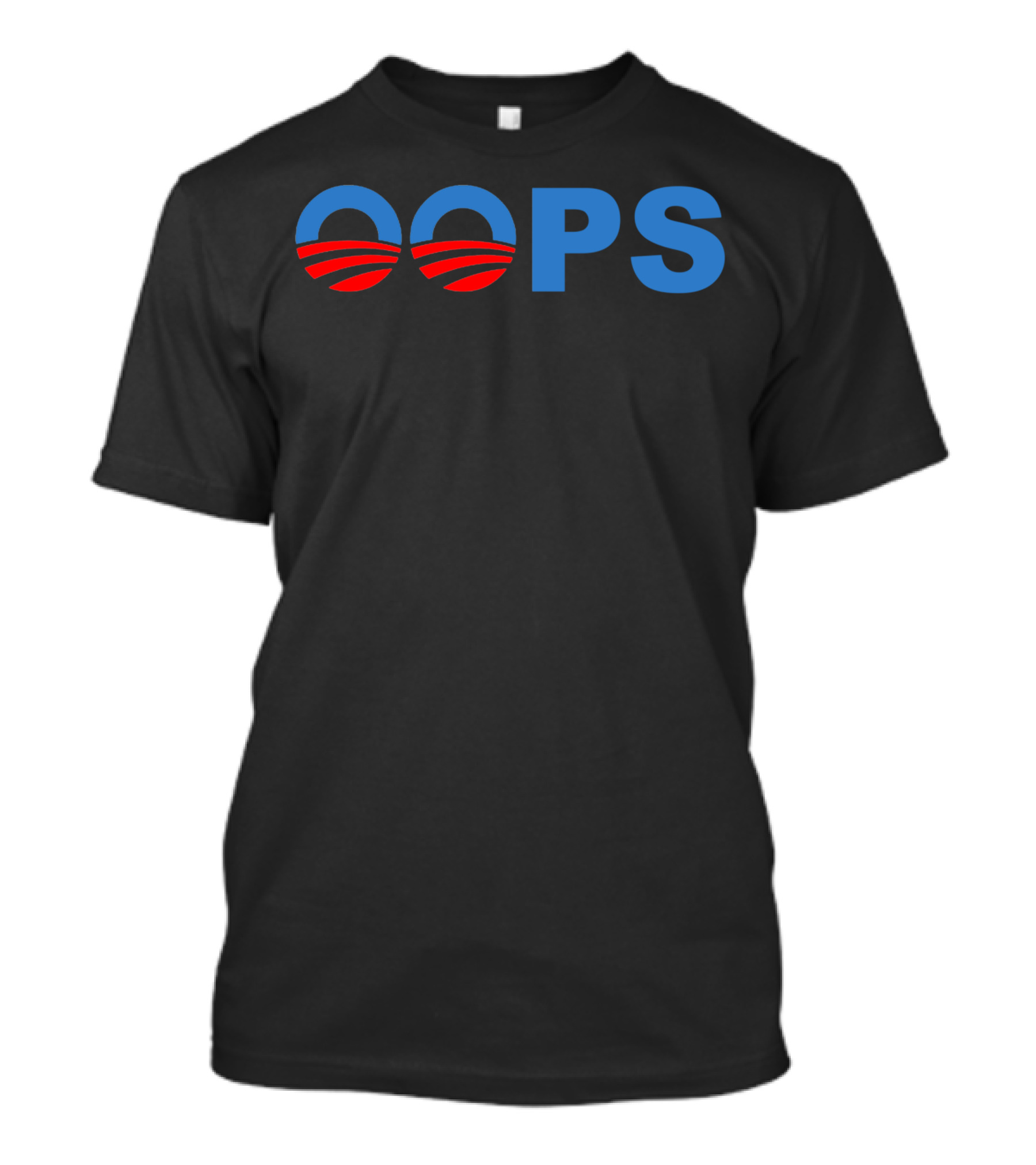 Obama Presidential Campaign Logo Oops T-Shirt