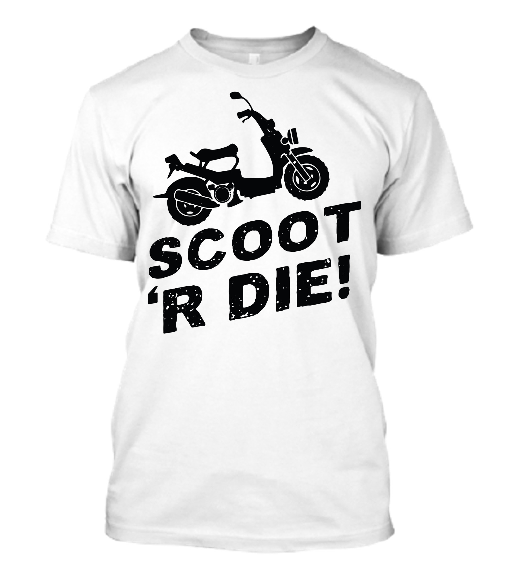 SCOOT 'R DIE Scooter T-Shirt
