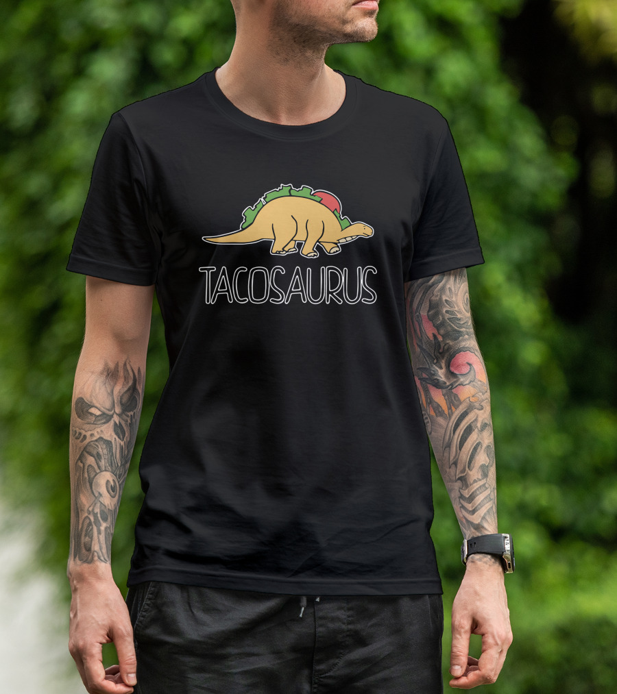 Taco Mexican Tacosaurus Dinosaur Fusion With Tacos T-Shirt