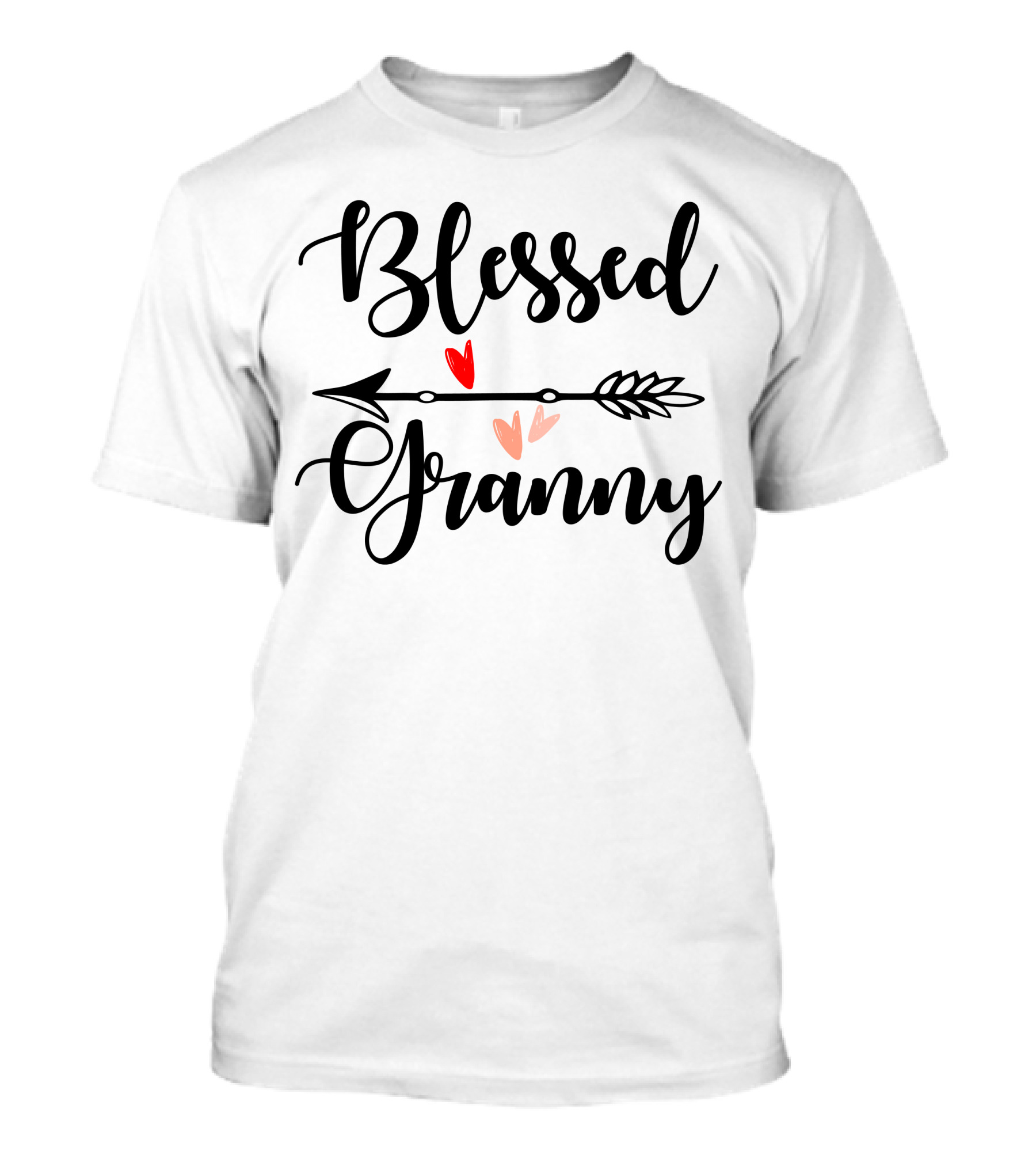 Blessed Granny Arrow Heart Trio T-Shirt