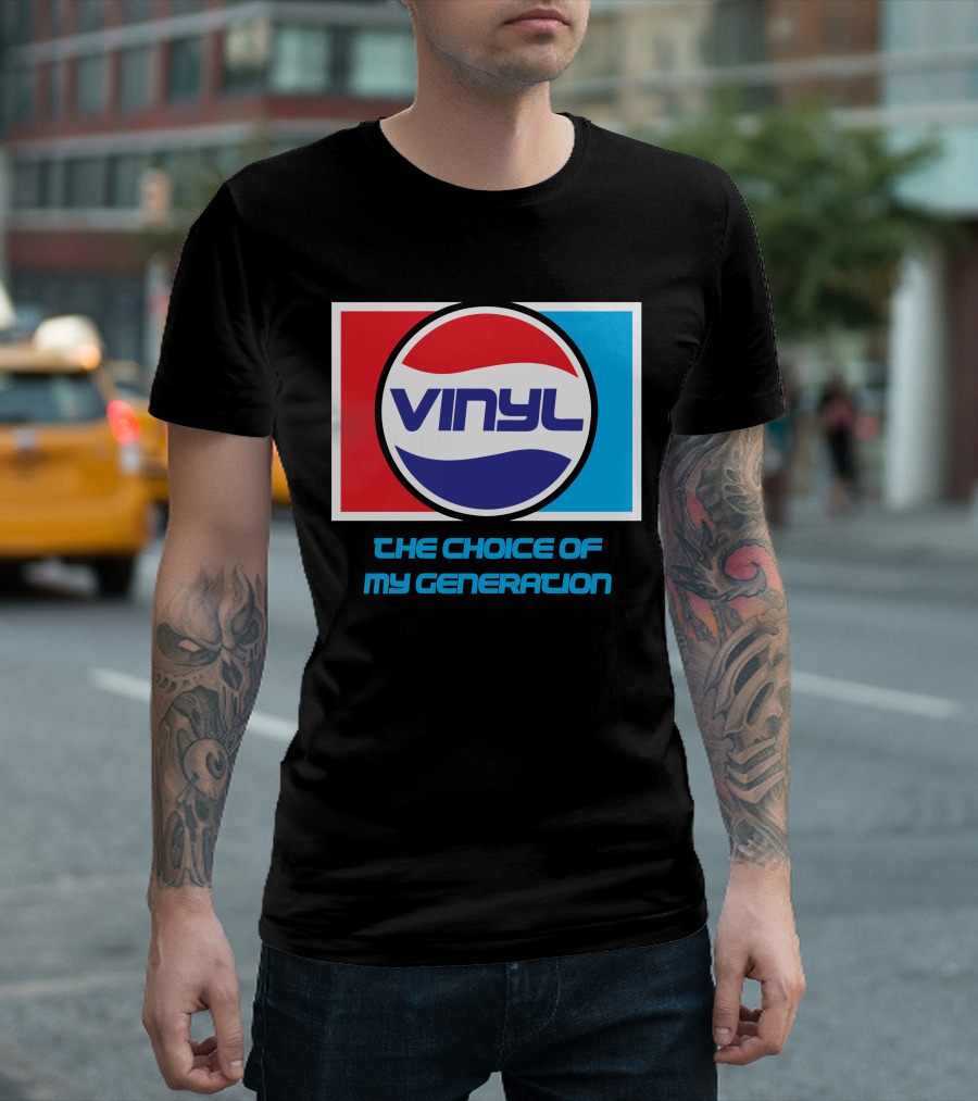 Vinyl The Choice Of My Generation Pepsi T-Shirt