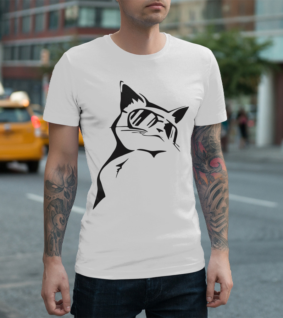 Cool Cat Shades Nature T-Shirt