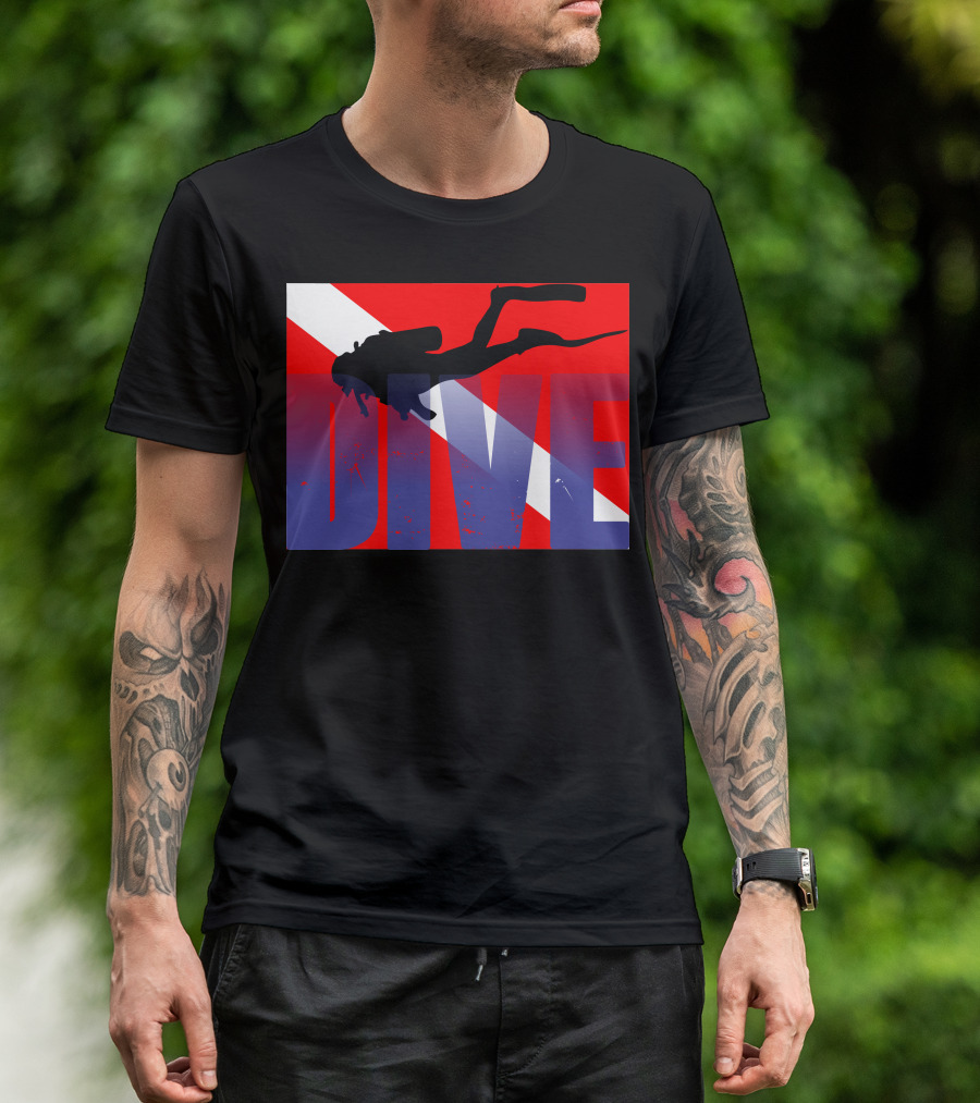 Dive Flag Scuba T-Shirt