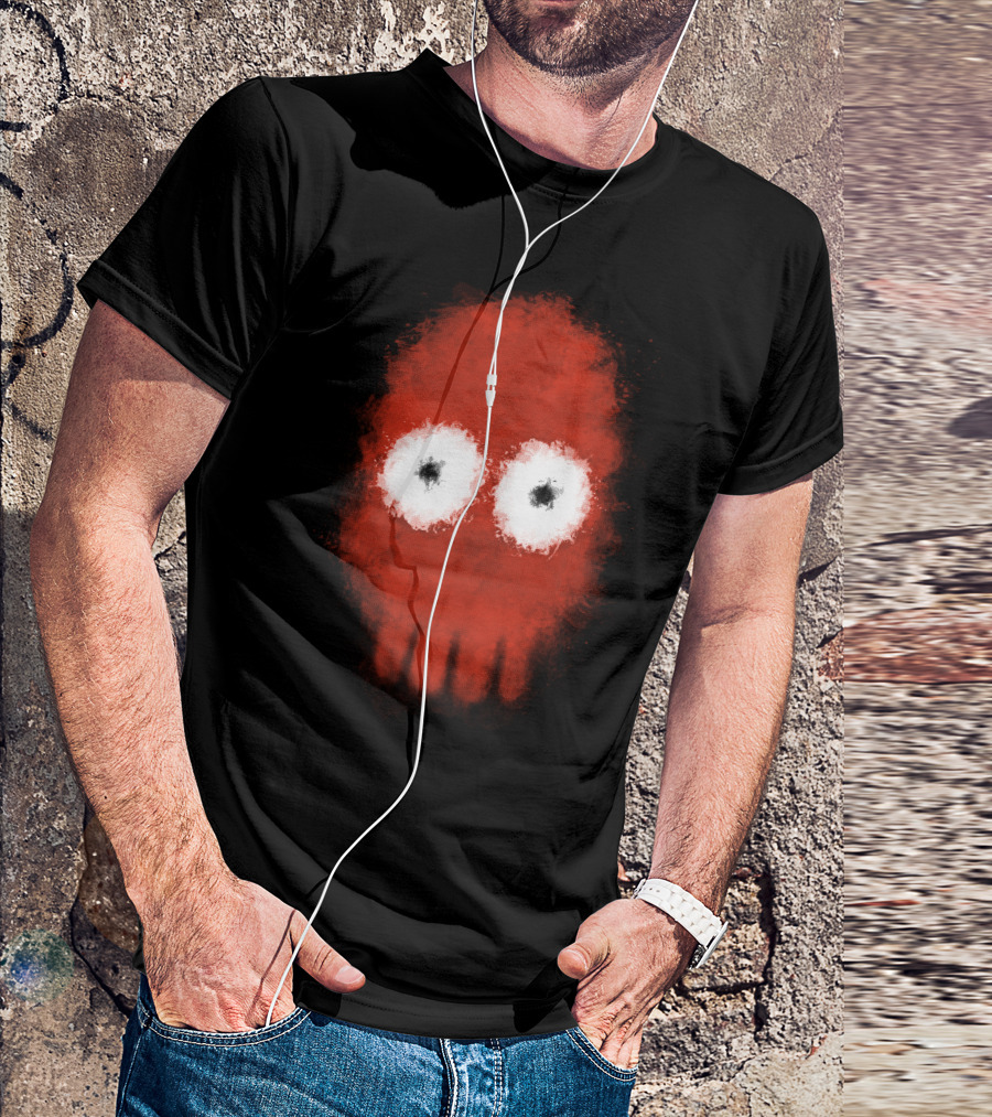 Doctor Lobster Red Squid Face With Big White Eyes T-Shirt