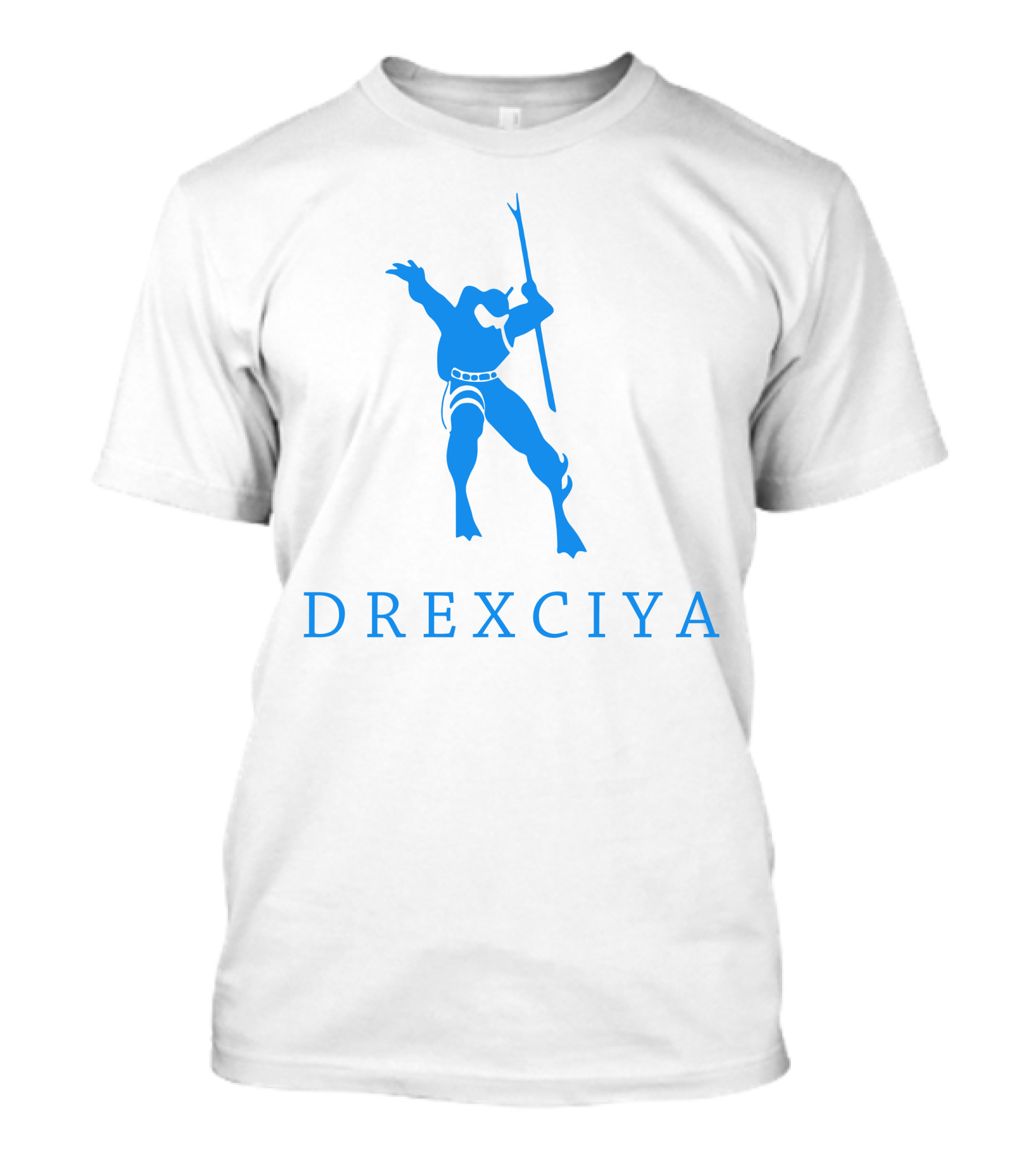 Drexciya Warrior Blue Spear T-Shirt
