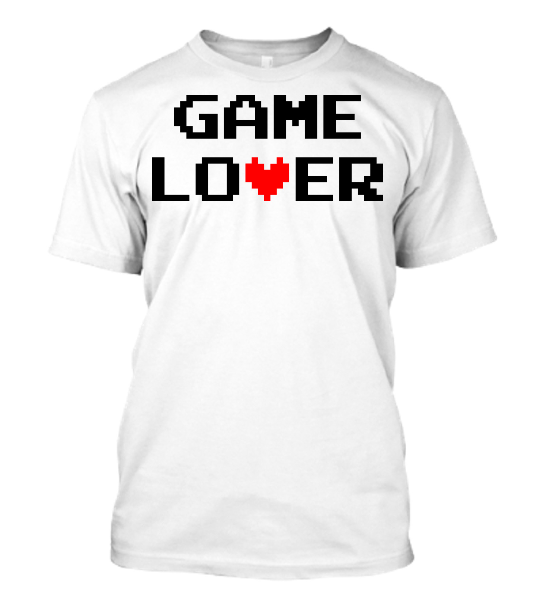 Game Lover Pixel Heart Retro Gaming T-Shirt