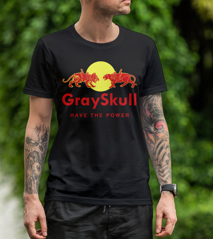 GraySkull Have The Power Tiger Panther Sunset T-Shirt